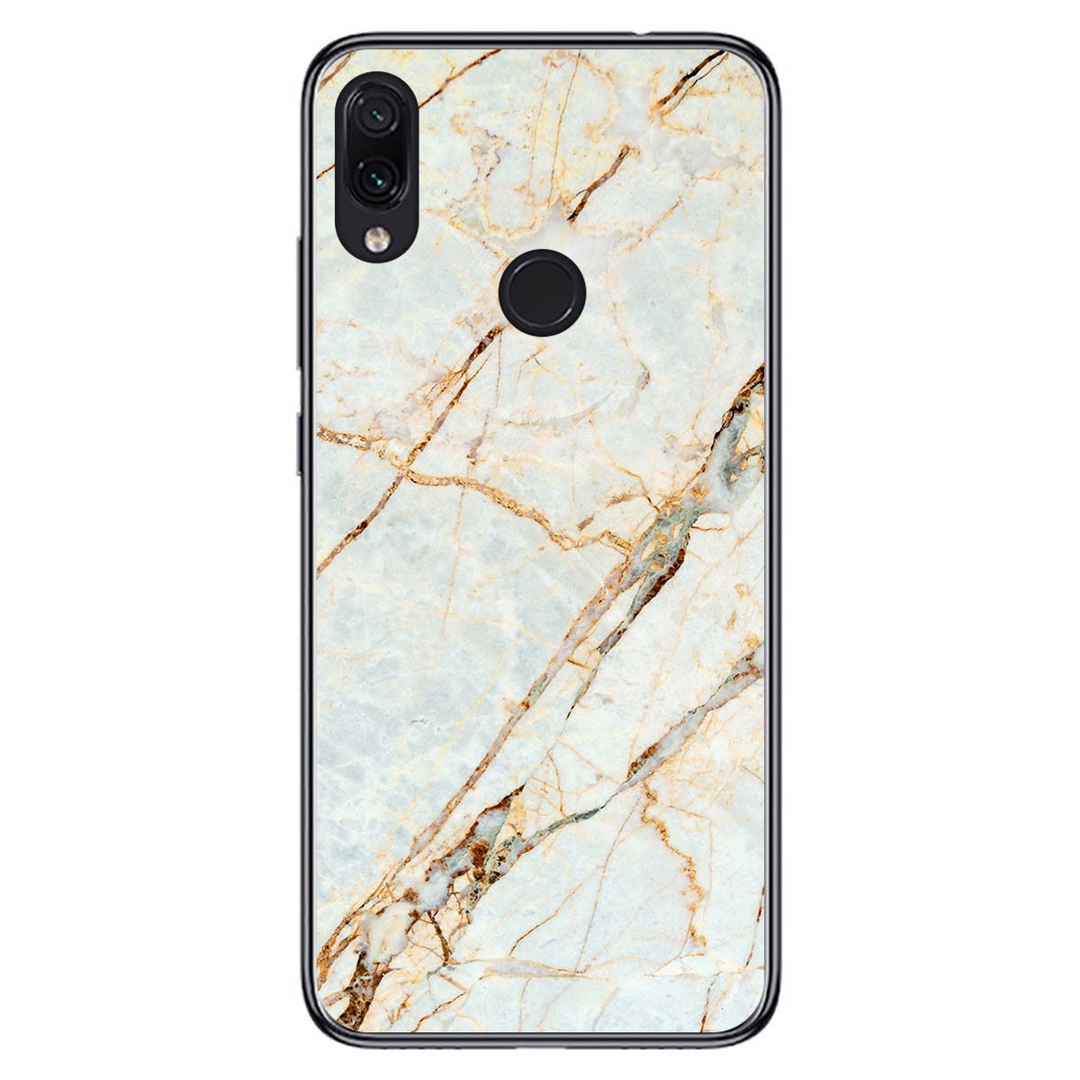 Tumundosmartphone Funda Gel Tpu para Xiaomi Redmi Note 7 diseño Mármol 13 Dibujos