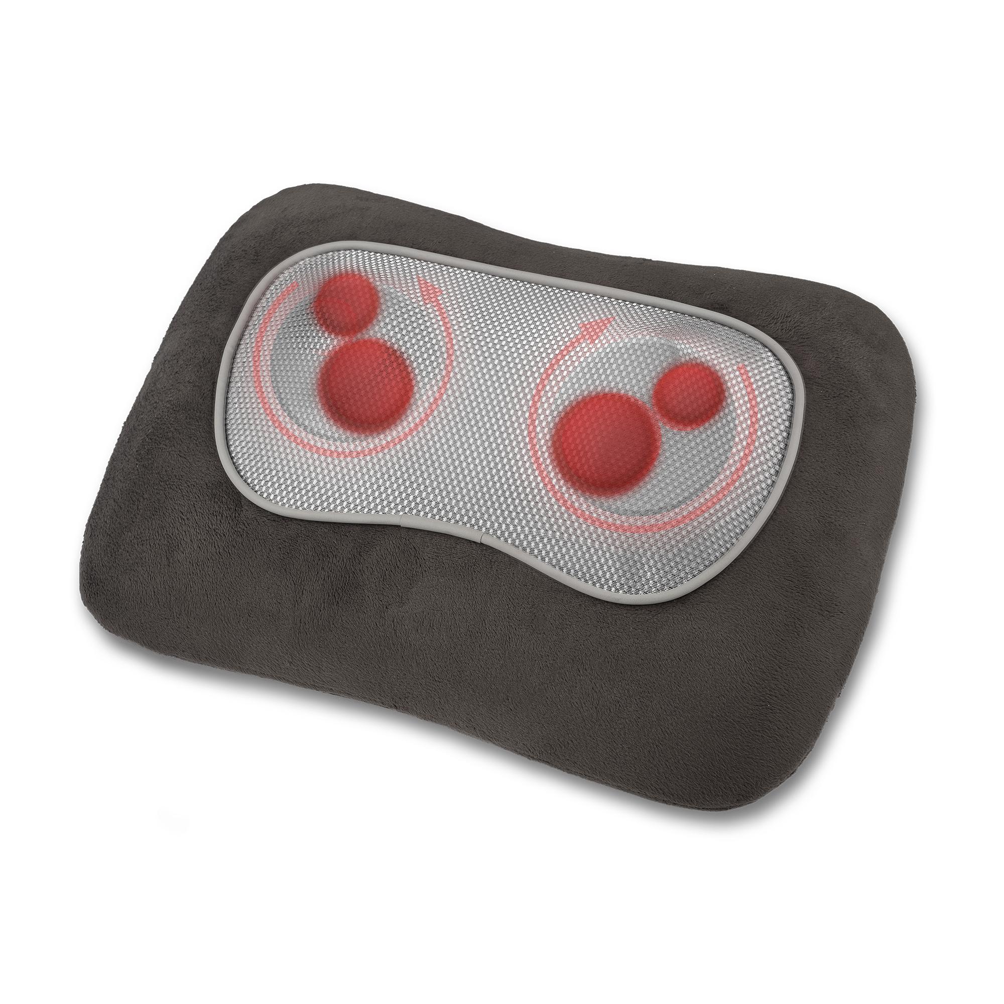 medisana MC 840 | cojín de masaje shiatsu con luz infrarroja y calor para cuello, hombros, espalda y piernas