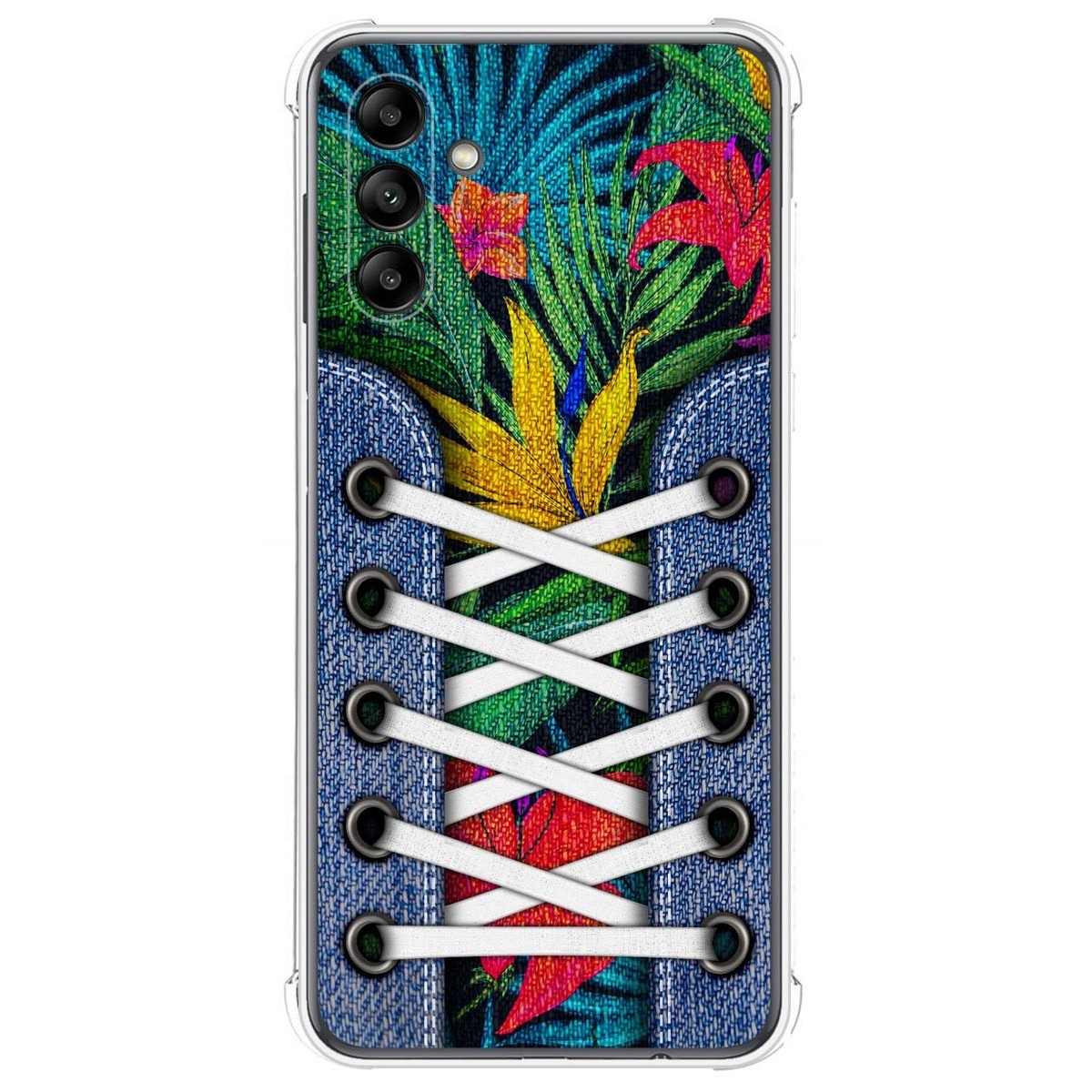 Funda Silicona Antigolpes para Samsung Galaxy A04s diseño Zapatillas 12 Dibujos