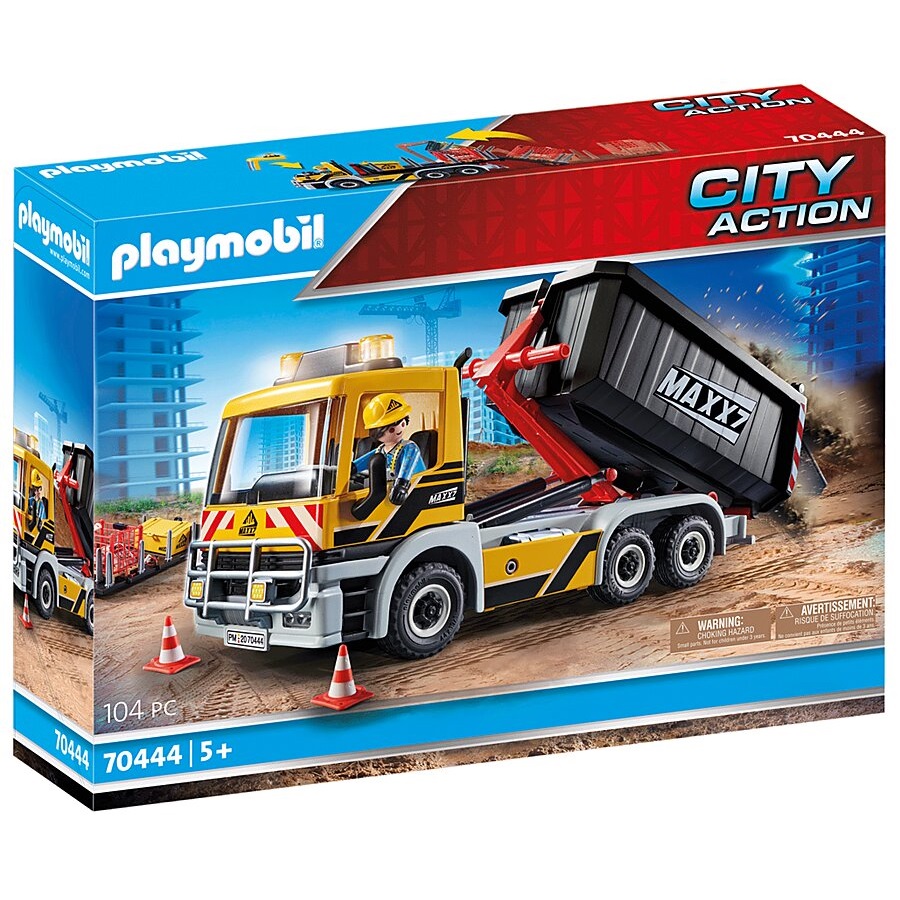 Playmobil - Camión de Construcción, 70444