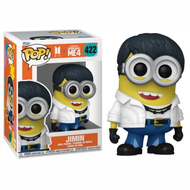 Funko Pop! Movies Gru 4: Mi Villano Favorito, Minions x BTS, Jimin 422