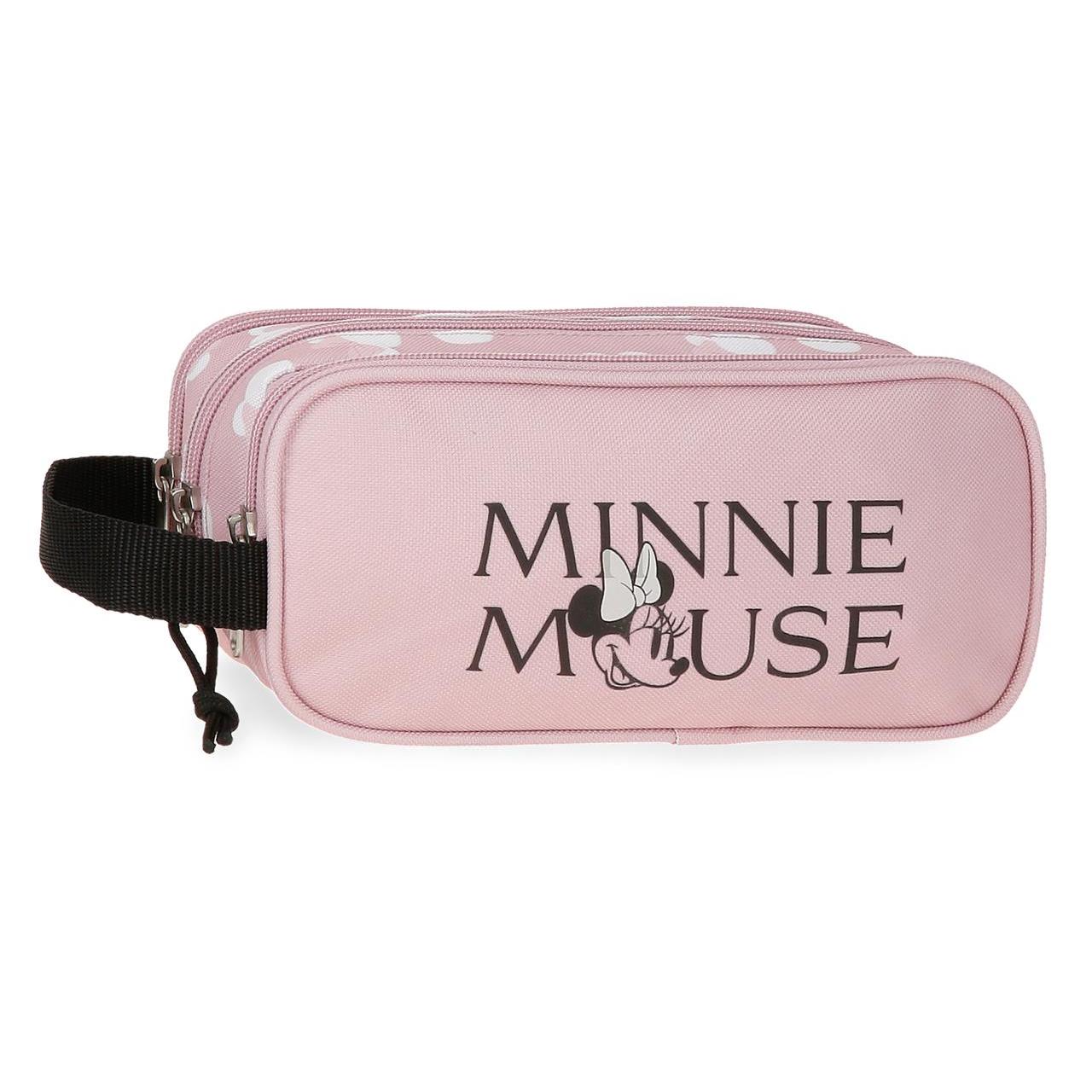 Estuche tres compartimentos Disney Minnie Heads Nude