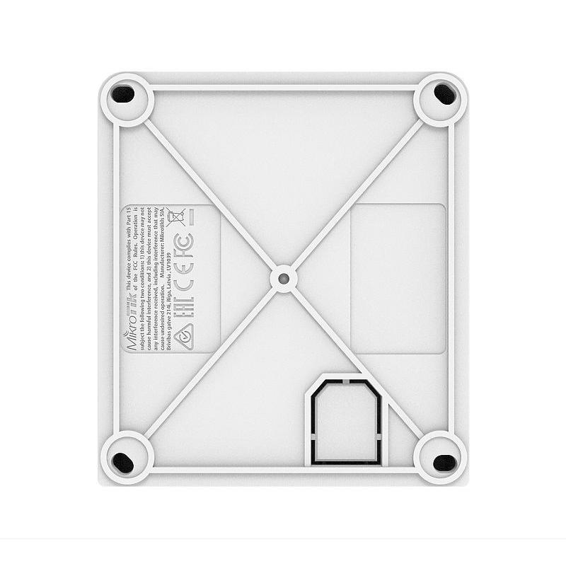 Mikrotik - Adaptador PoE GPEN11 para inyección de alimentación y datos Ethernet Gigabit, compatible con voltajes de entrada de 10 a 57 V, diseño compacto de 92 x 104 x 24 mm, ideal para redes domésticas y profesionales