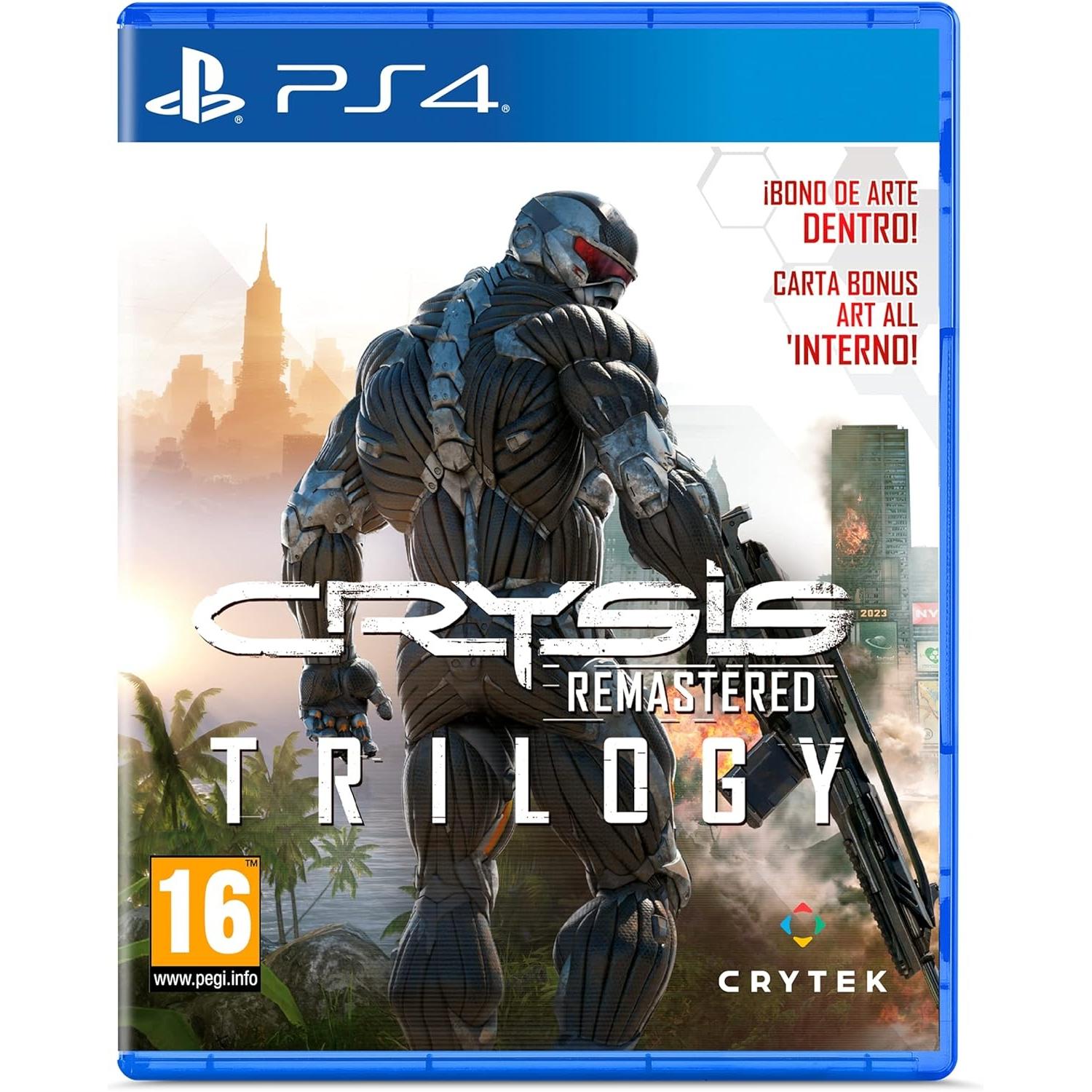 Crysis Remastered Trilogy Juego para Consola Sony PlayStation 4, PS4 [PAL ESPAÑA]