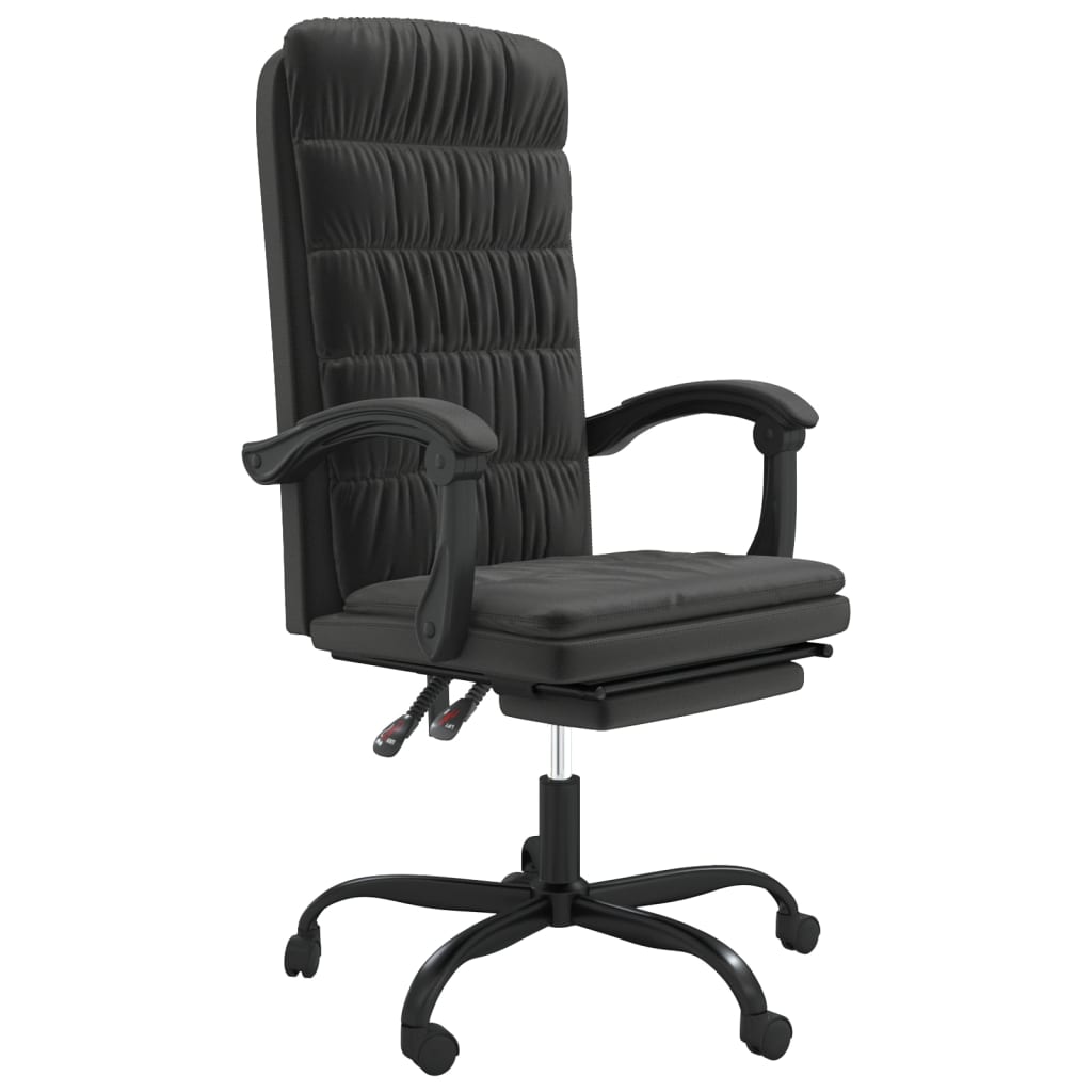 vidaXL Silla de Oficina Reclinable Sillón Asiento de Ordenador Terciopelo