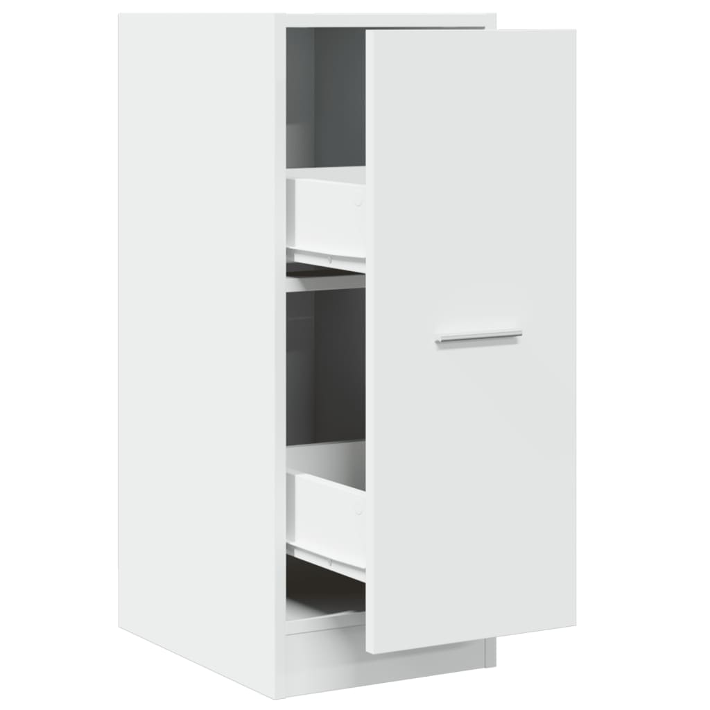 vidaXL Boticario Blanco 30x41x77,5 cm Madera de Ingeniería