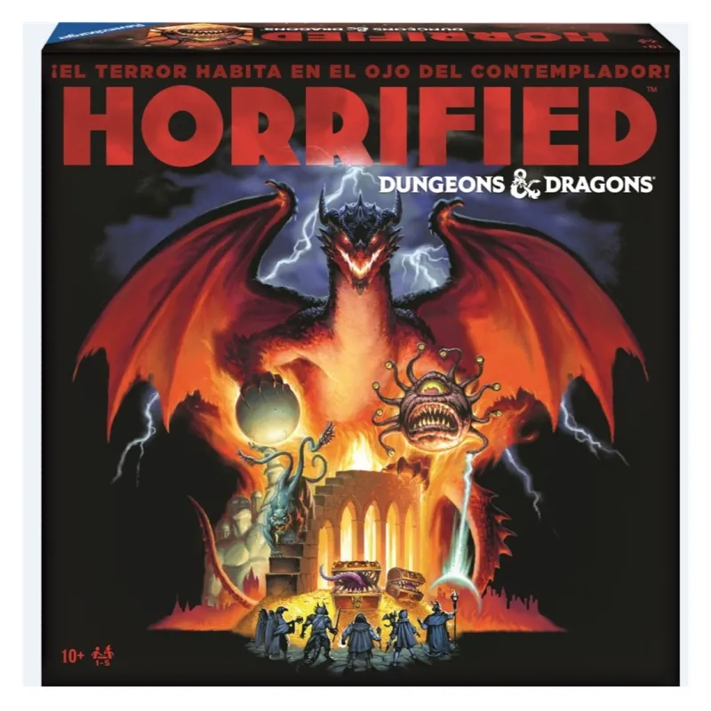 Juego de Mesa Horrified Dungeons & Dragons en Castellano - Ravensburger +10A