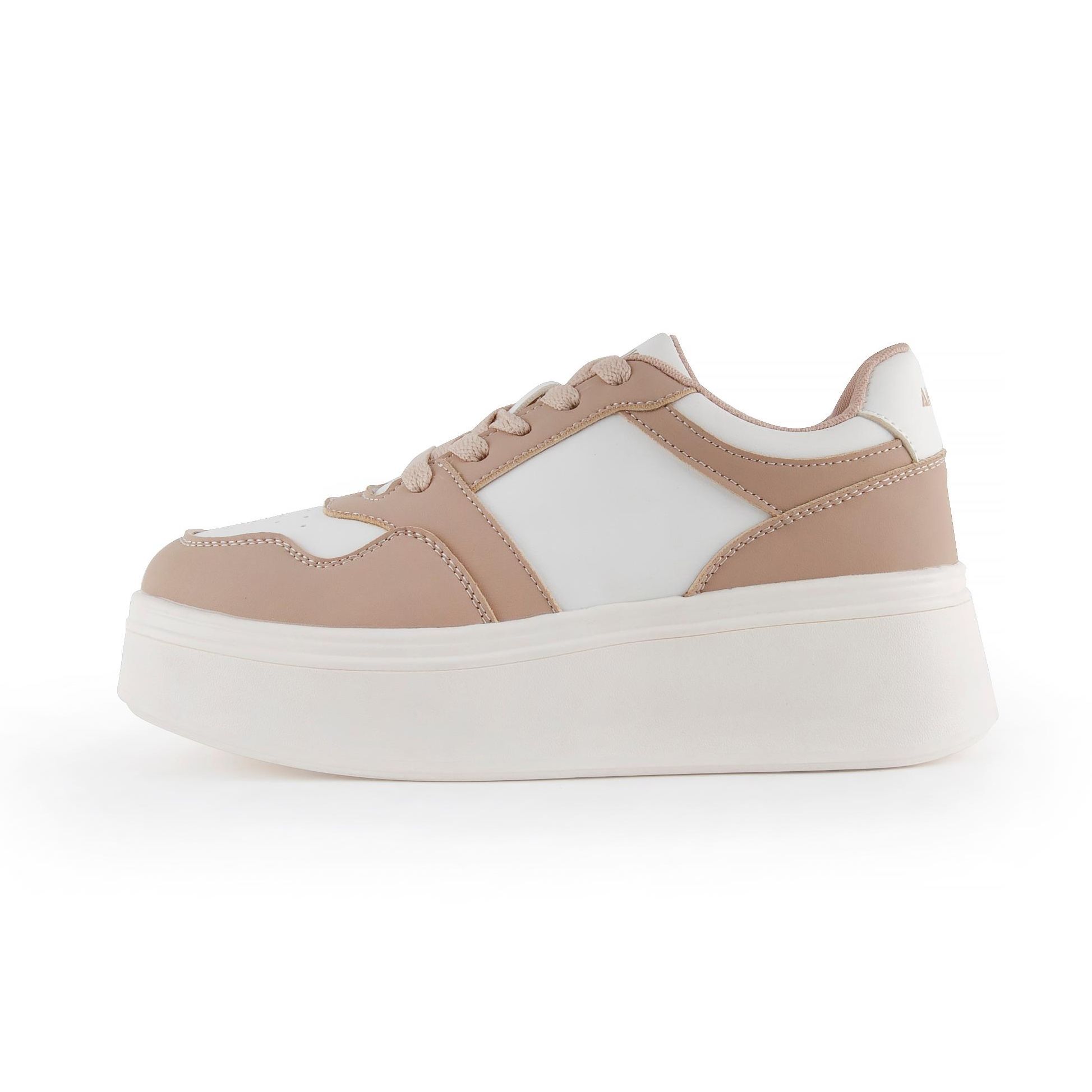 ANDY-Z AZ8012 Estas zapatillas para mujer presentan un diseño en blanco y negro y un estilo retro-casual. Cuentan con una suela gruesa, cordones ajustables y una suela exterior antideslizante y ligera,