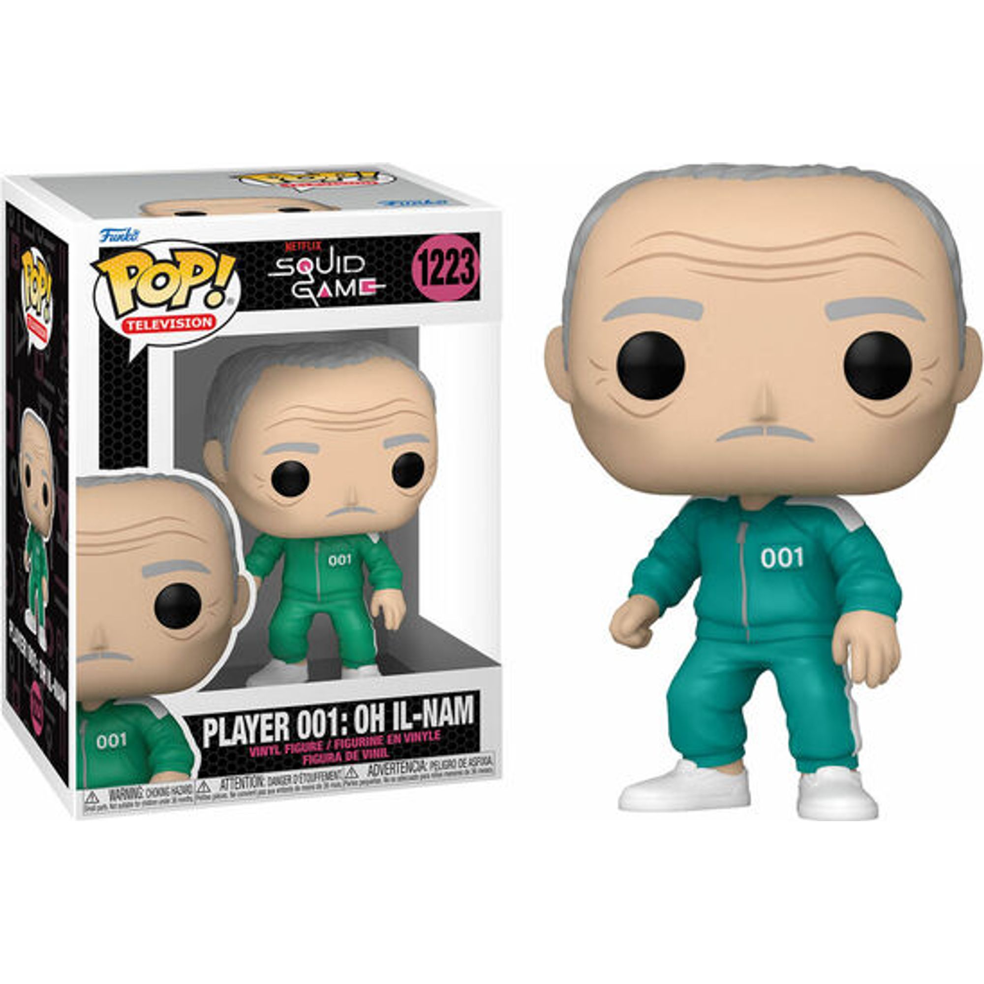 Funko - Figura Pop El Juego Del Calamar Il-Nam 001 - Funko Pop Coleccionable De Edición Limitada - Funko Pop Diseño Detallado Y Realista - Funko Pop Ideal Para Regalo - Funko Pop Gran Variedad De Personajes