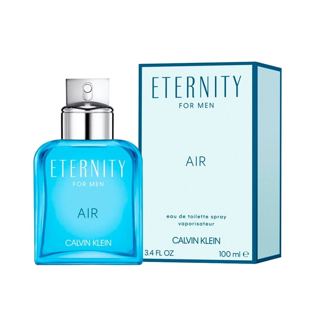 Calvin Klein - Eternity For Men Air Eau de Toilette 100 Ml. - Colonia 100 Ml. para Hombre | Frescura Aérea Acuática y Sensación de Libertad 🌊☁️