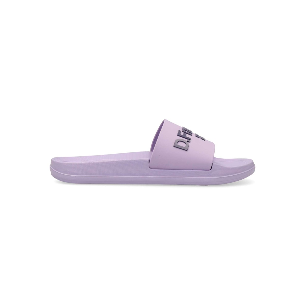 D. Franklin - Chanclas de playa Marea Slides para mujer, tiras anchas y plantilla ergonómica con suela de EVA inyectada ligera y flexible