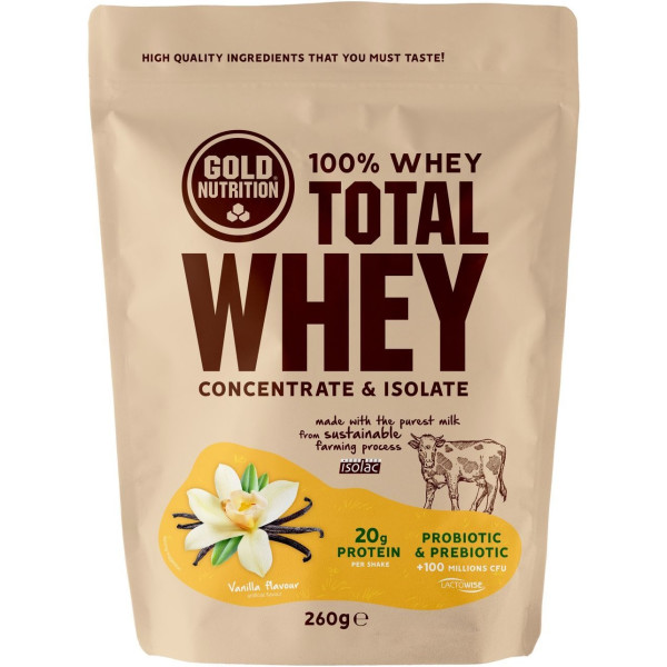 Gold Nutrition Total Whey 260gr Vanilla