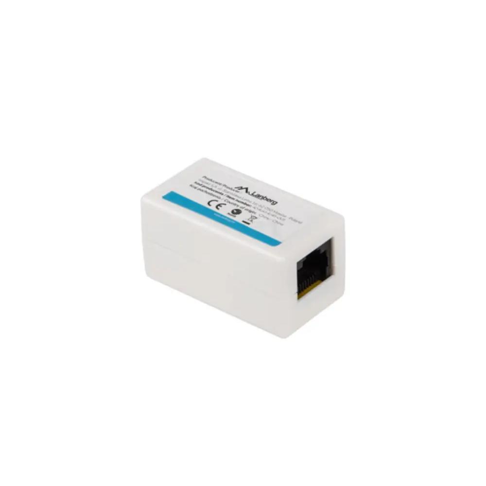 Divisor de red Lanberg AD-RJ45-RJ45-OU6 RJ45 hembra a hembra Blanco