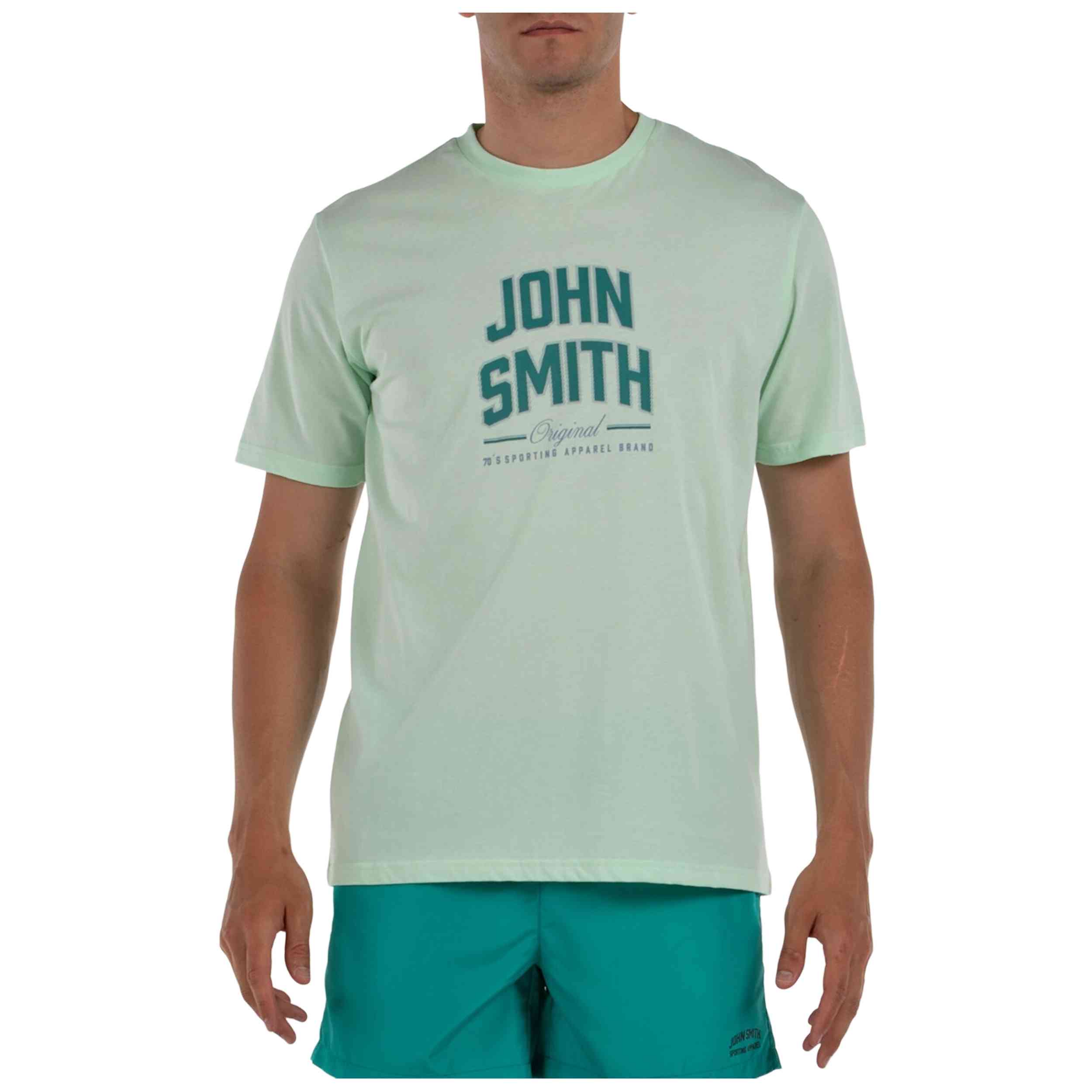Camiseta De Manga Corta John Smith modelo CP88035000-035000 para Hombre en color Verde