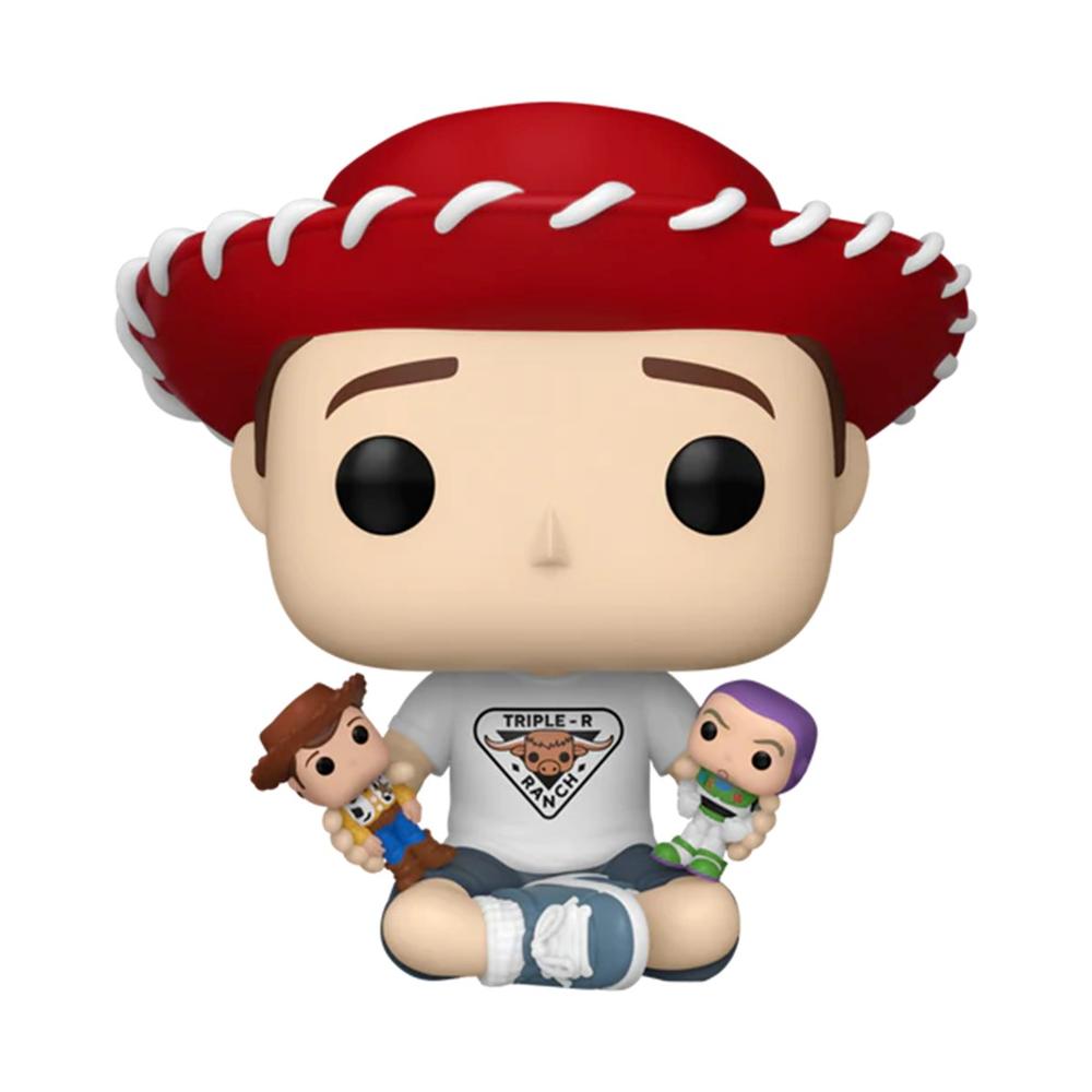 Funko Pop! Disney: Toy Story 30th - Andy Davis - Juguetes - Figura de Vinilo Coleccionable - Idea de Regalo - Mercancia Oficial - Juguetes para Niños y Adultos - Movies Fans