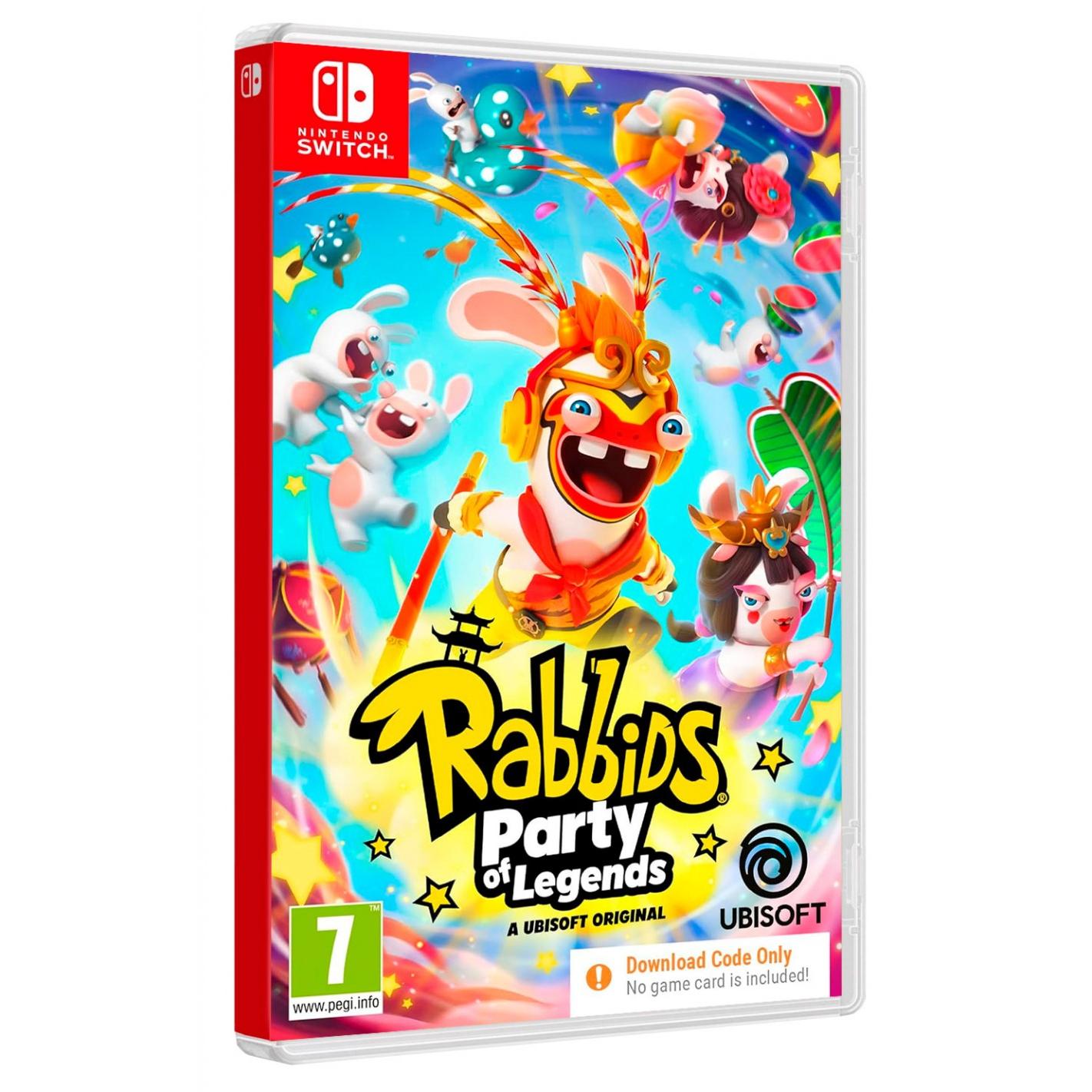 Rabbids party of legends(code in box) switch