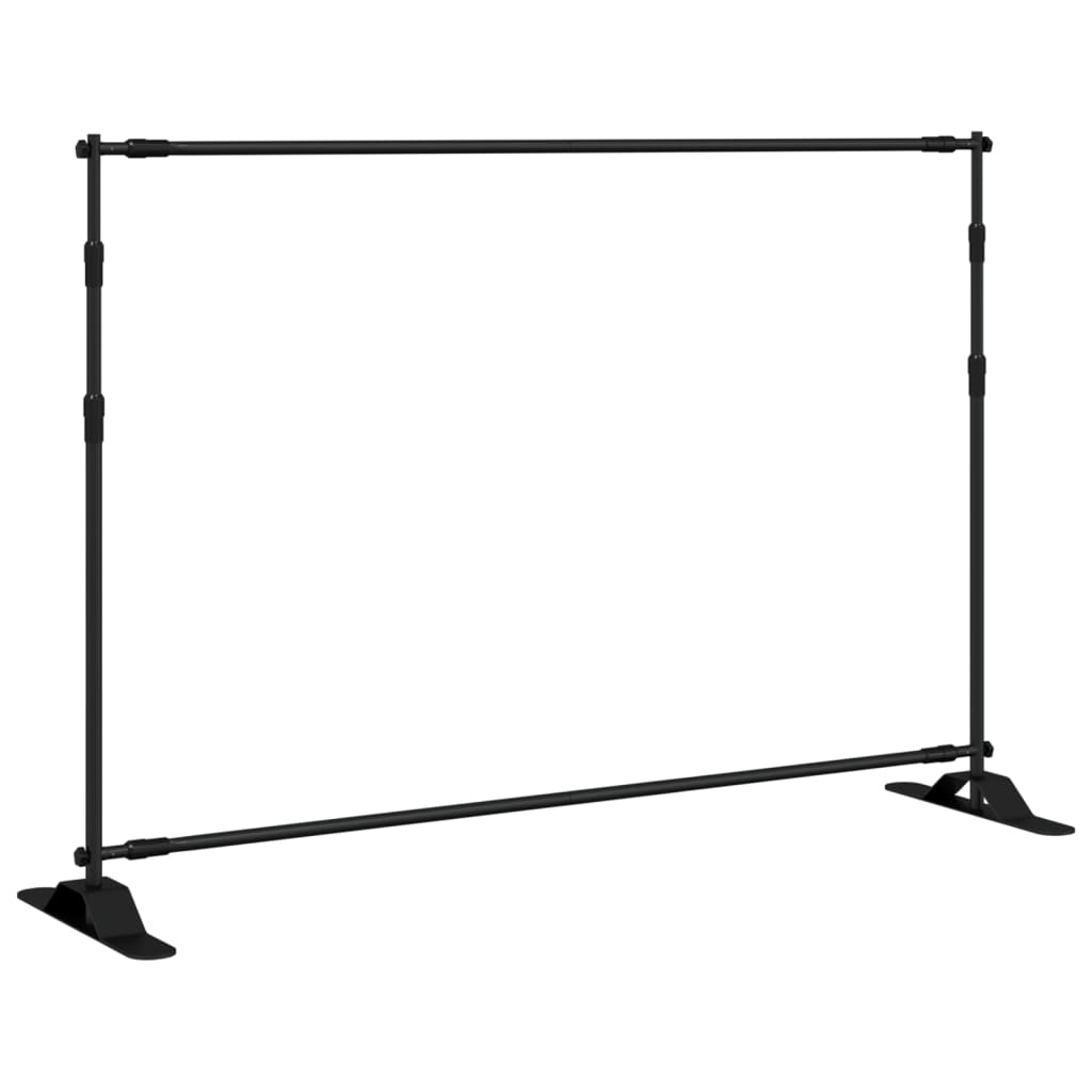 vidaXL Soporte de Telón de Fondo Marco Ajustable para Fotografía Acero Negro Dimensiones 254 x 243 cm,  305 x 243 cm,  254 x 243 cm (2 pcs) y mas