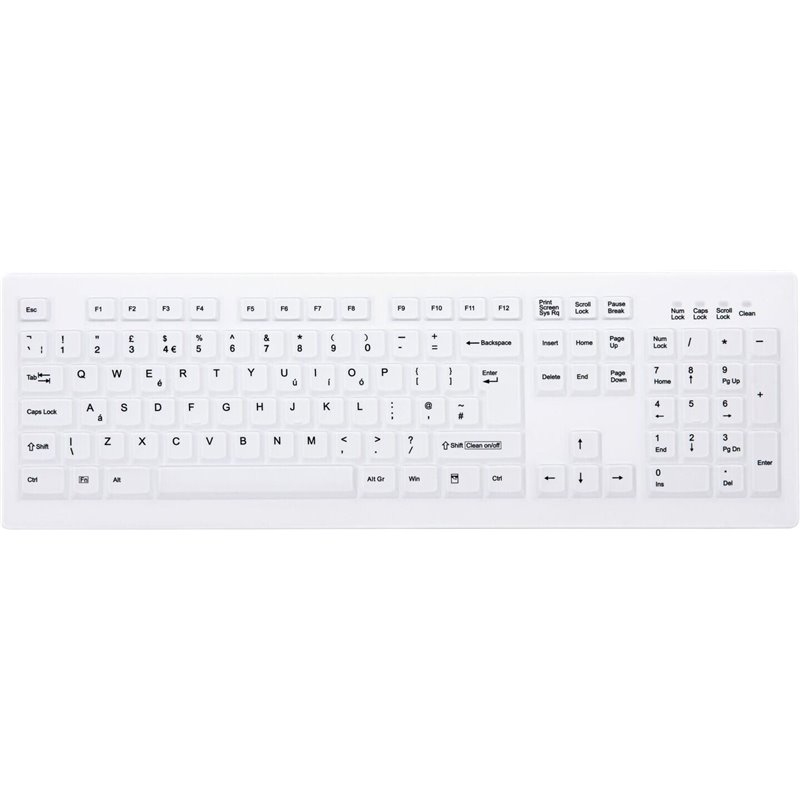 Cherry BA-C8100F-FUS-W Teclado Blanco