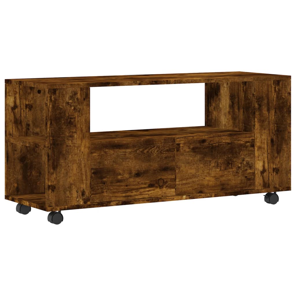 vidaXL Mueble de TV madera de ingeniería 102x34,5x43 cm, Mueble de Salon, Mueble TV, Mueble TV salon, Mesa de TV, Mueble tele