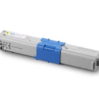 Compatible oki c301 / c321 amarillo cartucho de toner 44973533