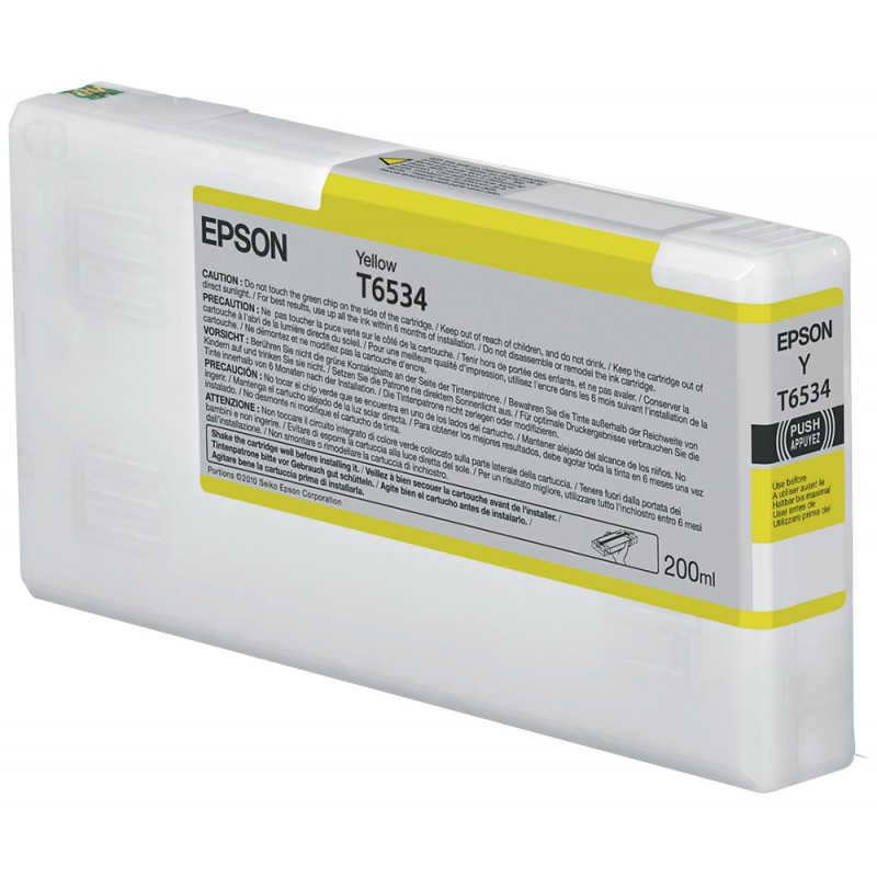 Epson - Cartucho T6534 amarillo C13T653400