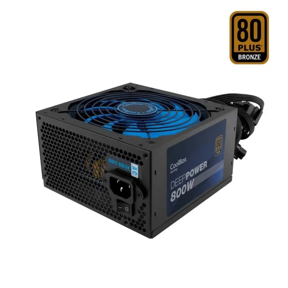 Fuente Alimentación CoolBox DeepPower BR-800 800W 80 Plus Bronze