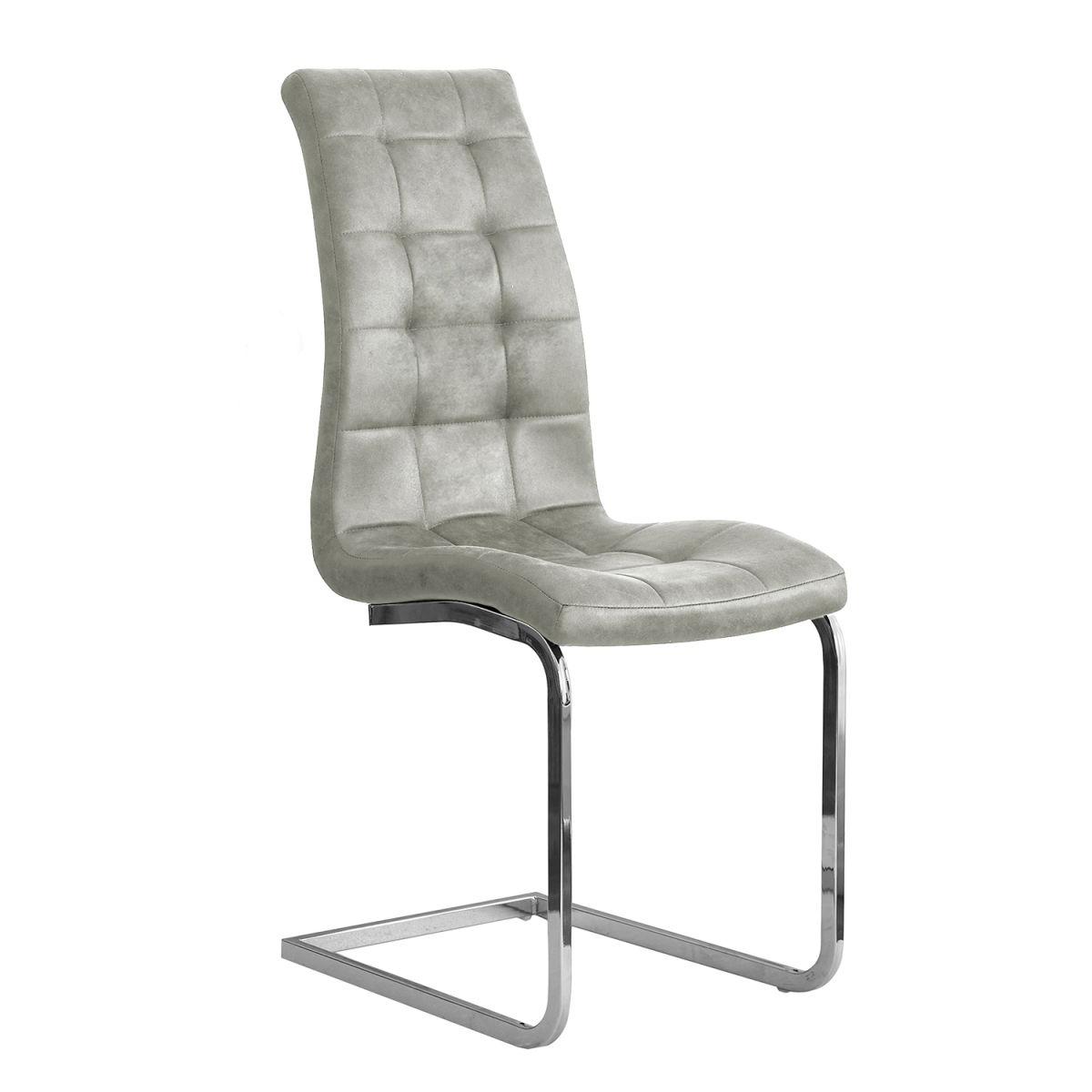 Regalos Miguel - Sillas Comedor - Silla Bluy Vintage - Gris claro