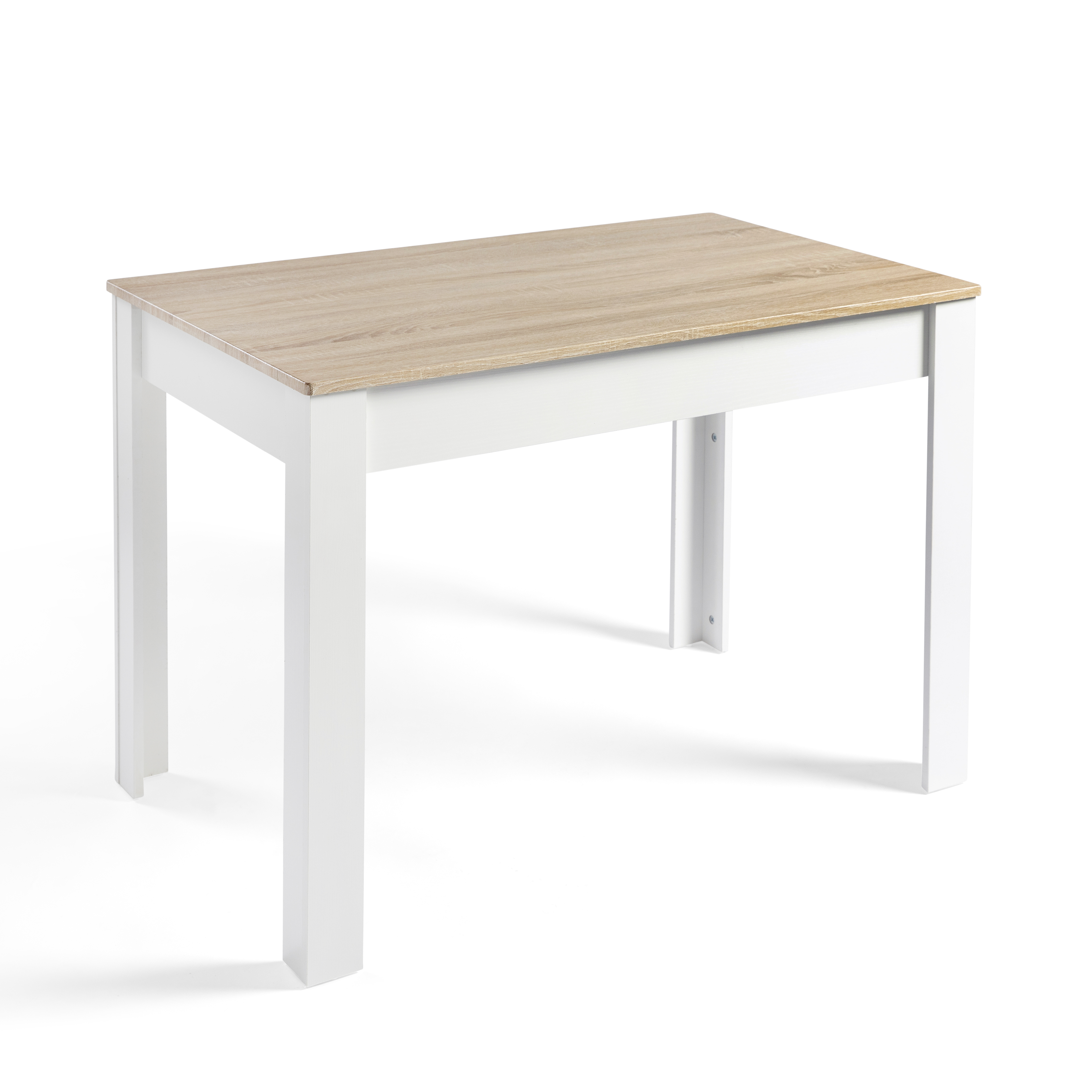 DUPI Mesa Comedor Aitana con Estructura y Tapa Superior de Madera