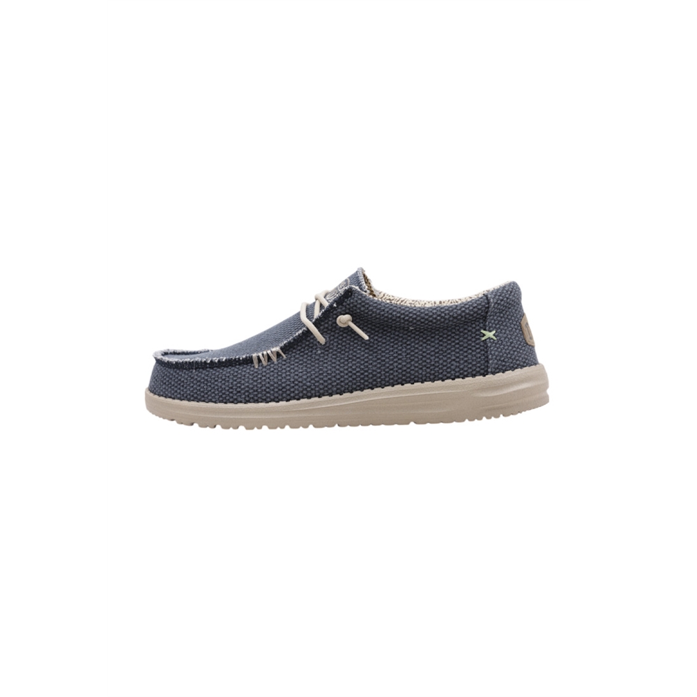 Hey Dude WALLY BRAIDED  Zapatos Planos Hombre Azul