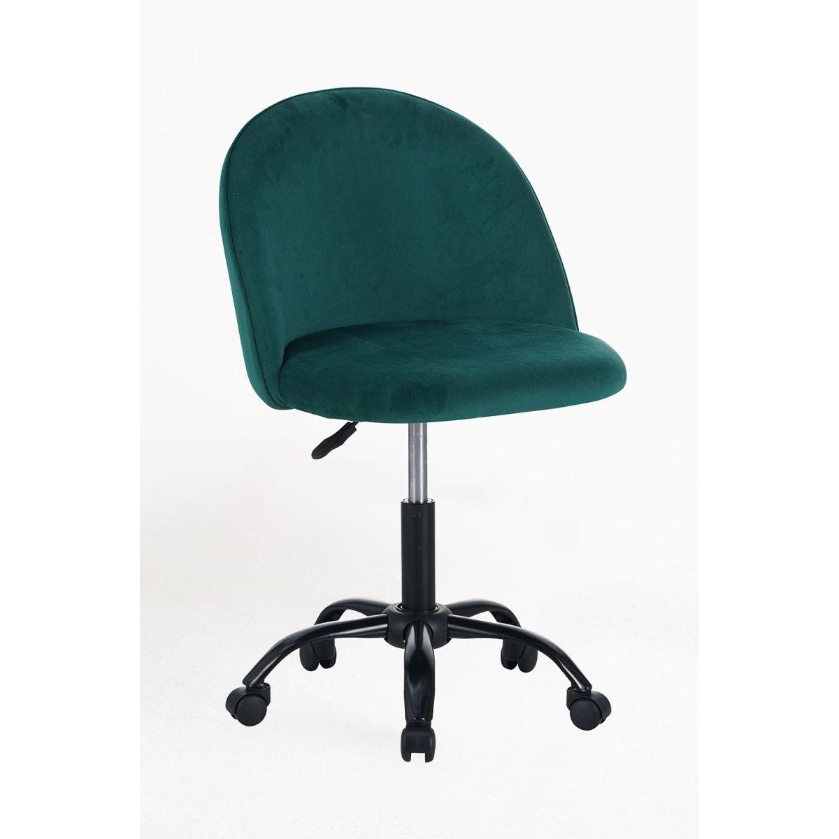 Regalos Miguel - Silla de Escritorio sin brazos Black Vint Office - Diseño innovador - Ideal para Estudio y Oficinas