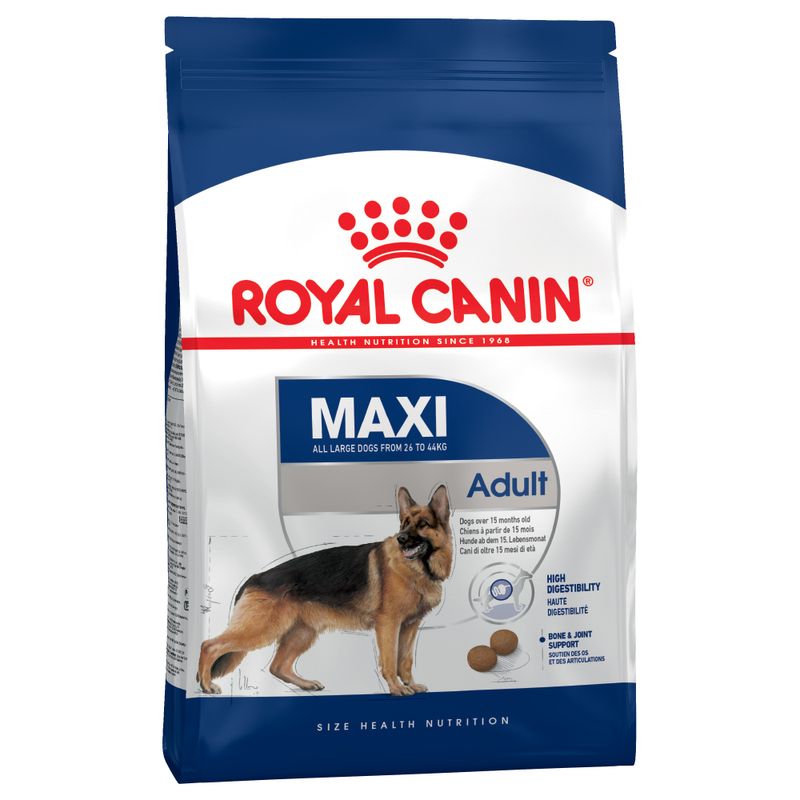 Royal Canin Maxi Adult 15kg para perros entre 26 y 44 kgs