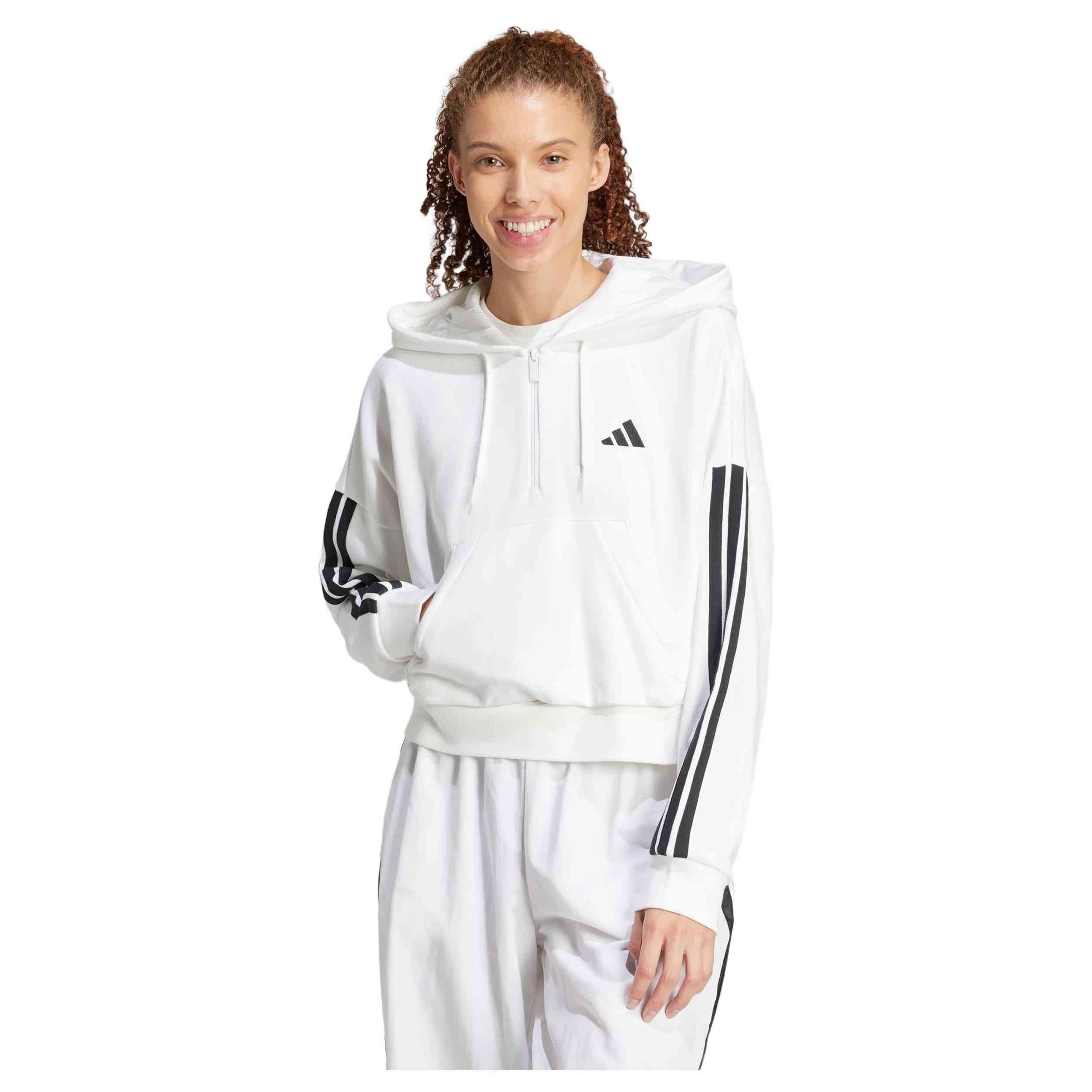 Sudaderas Con Capucha Adidas para Mujer en color Blanco