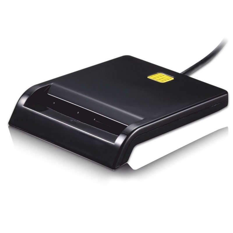 Tooq TQR-210B Lector de Smartcard USB para DNI Electrónico