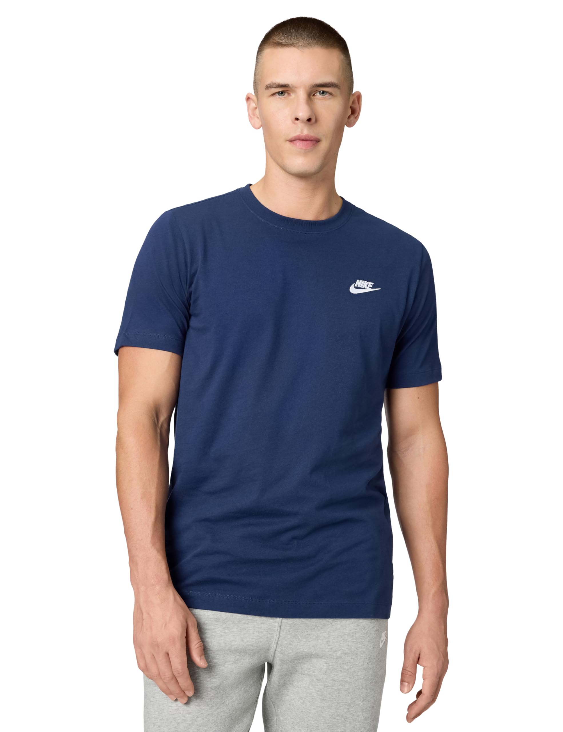CAMISETA NIKE M NSW CLUB TEE AA AZUL MARINO AR4997-410