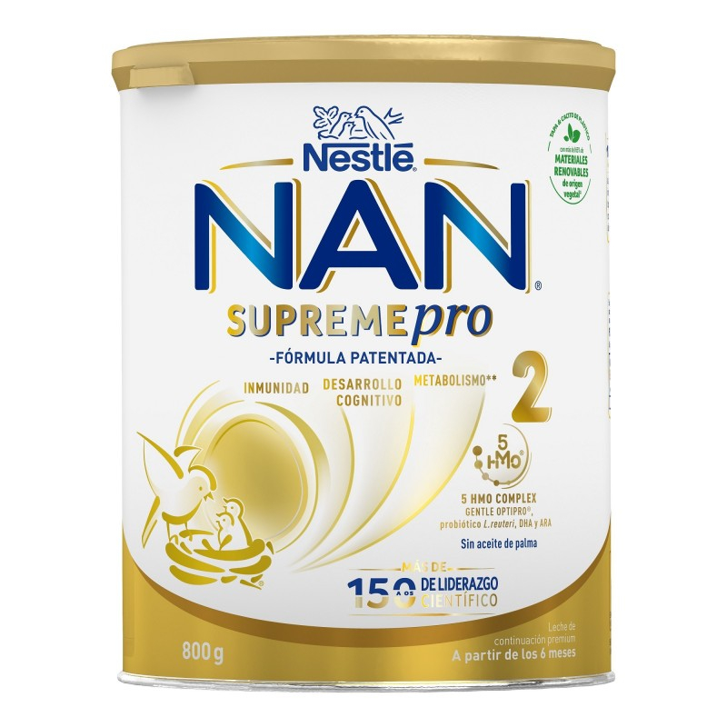 NAN SUPREME PRO 2 800MG DESDE LOS 6 MESES NESTLE