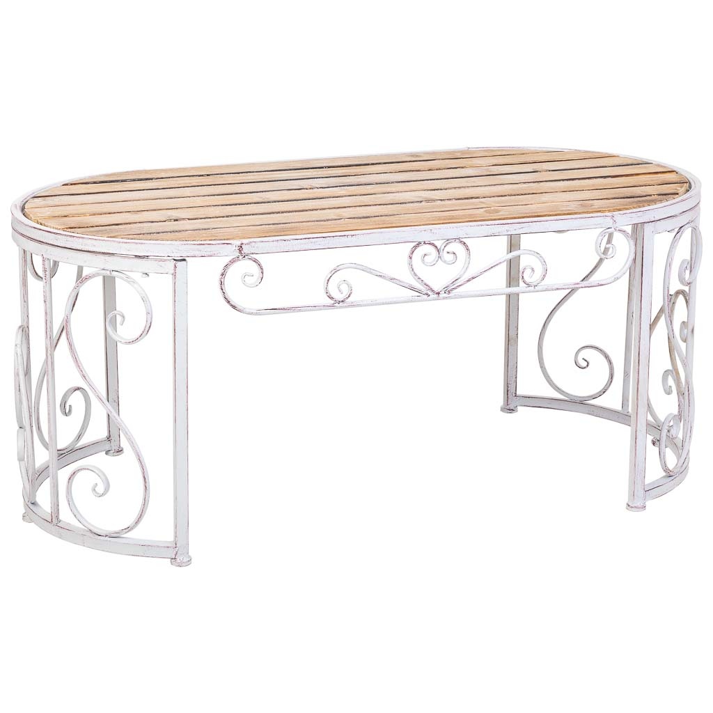 Wonderlust Deco - Mesa de centro gris 115x60x50 Gris 115x60x50h cm