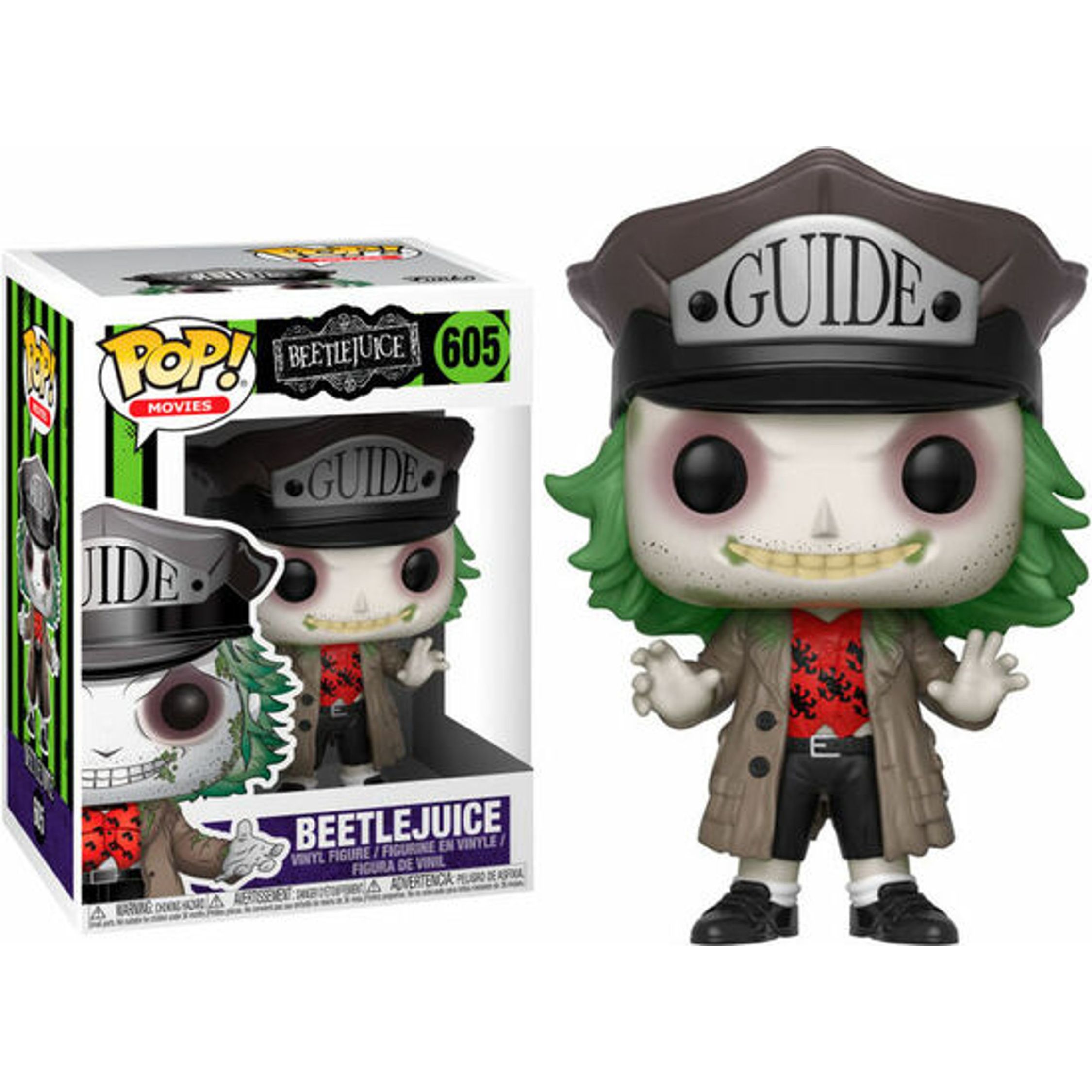 Funko - Figura Pop Beetlejuice With Hat - Funko Pop Coleccionable De Edición Limitada - Funko Pop Diseño Detallado Y Realista - Funko Pop Ideal Para Regalo - Funko Pop Gran Variedad De Personajes