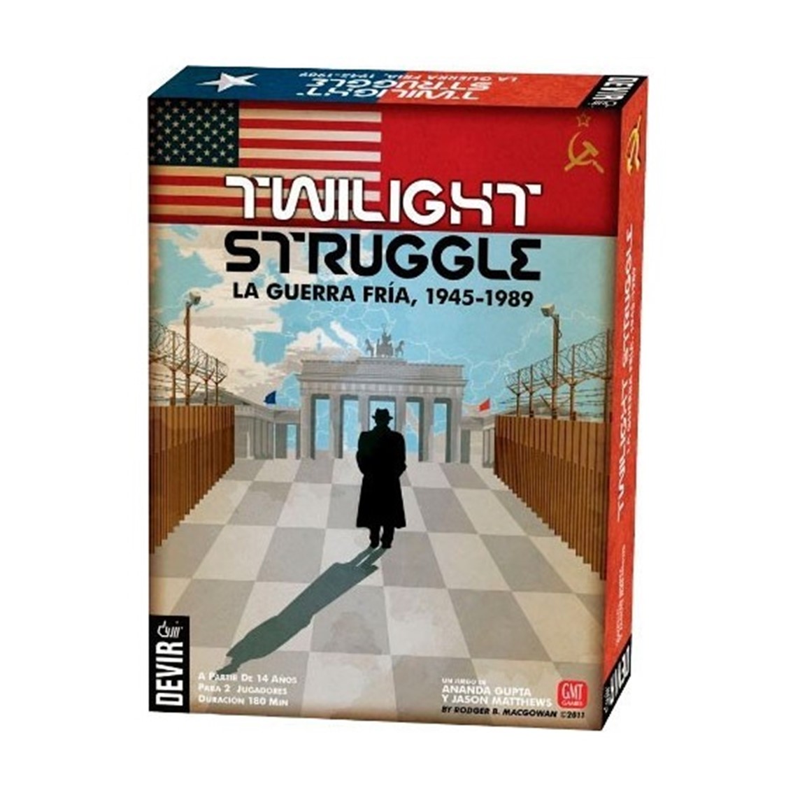 Devir - Juego de mesa devir twilight struggle: la guerra fría pegi 14