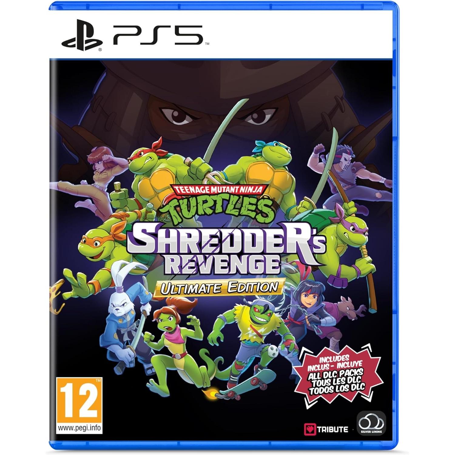 TEENAGE MUTANT NINJA TURTLES: SHREDDER'S REVENGE ULTIMATE EDITION Juego para Consola PlayStation 5 PS5
