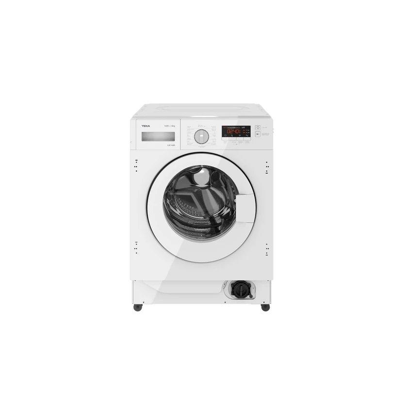 Lavadora Integrable TEKA LI6 1481 de 8Kg Clase A y 1350Rpm  | Blanco, Motor Inverter, Tapa desmontable