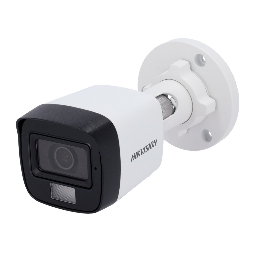 Hikvision, Cámara Bullet 4en1 Gama Value, 2 Mpx High Performance CMOS, Lente 2.8 mm | IR Alcance 30 m, Impermeable IP67