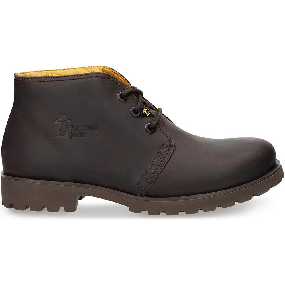 Botines Panama Jack M | Cuero Auténtico | Forro de Piel | Cómodos y Ajustables | Plantilla Acolchada
