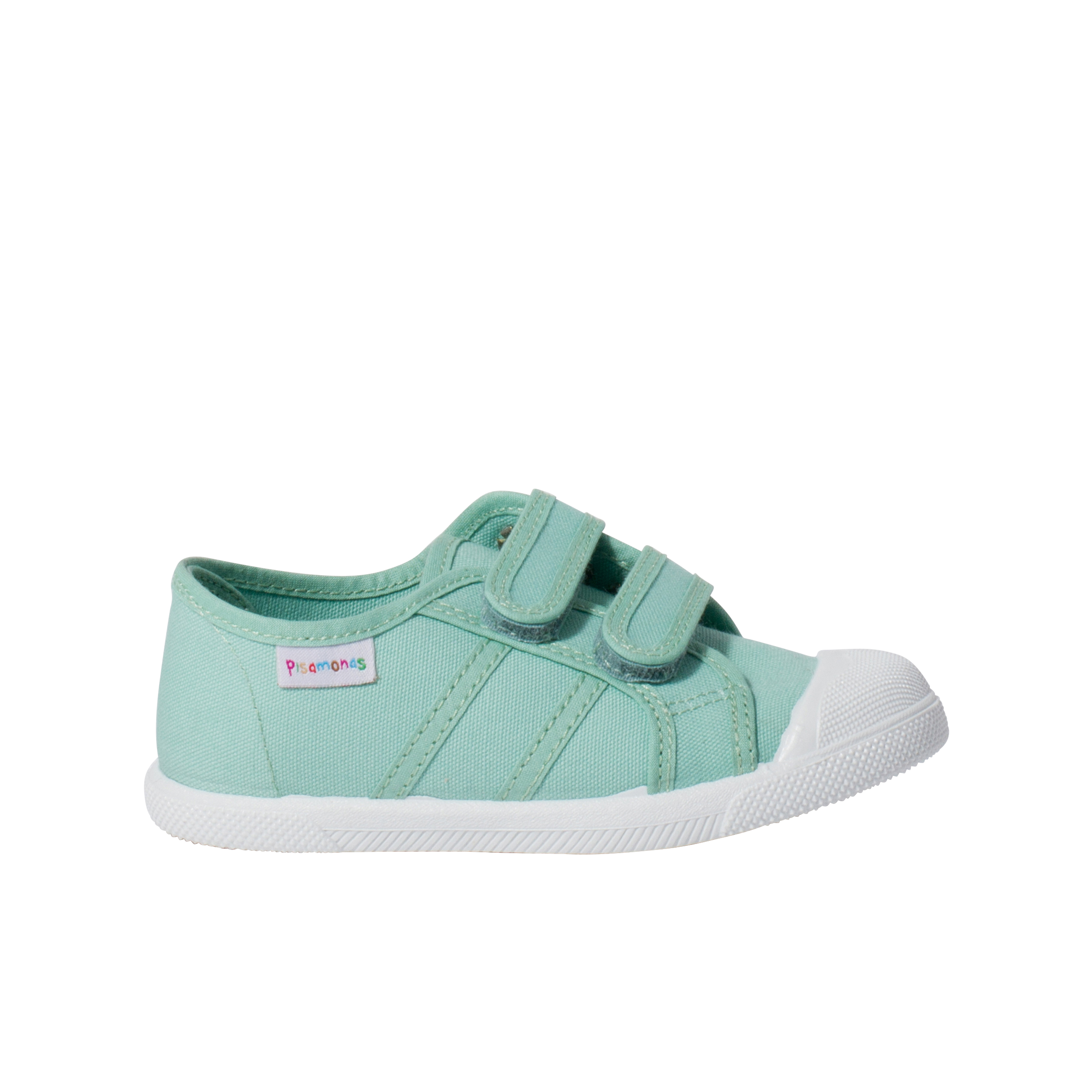 Pisamonas Zapatillas Niños Lona Cinta Adhesiva
