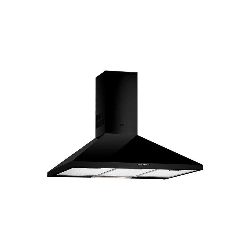 Campana Decorativa Piramidal TEKA DBB 90 90cm 440m³/h Clase D Negro  | 60dB, Niveles Extracción 3