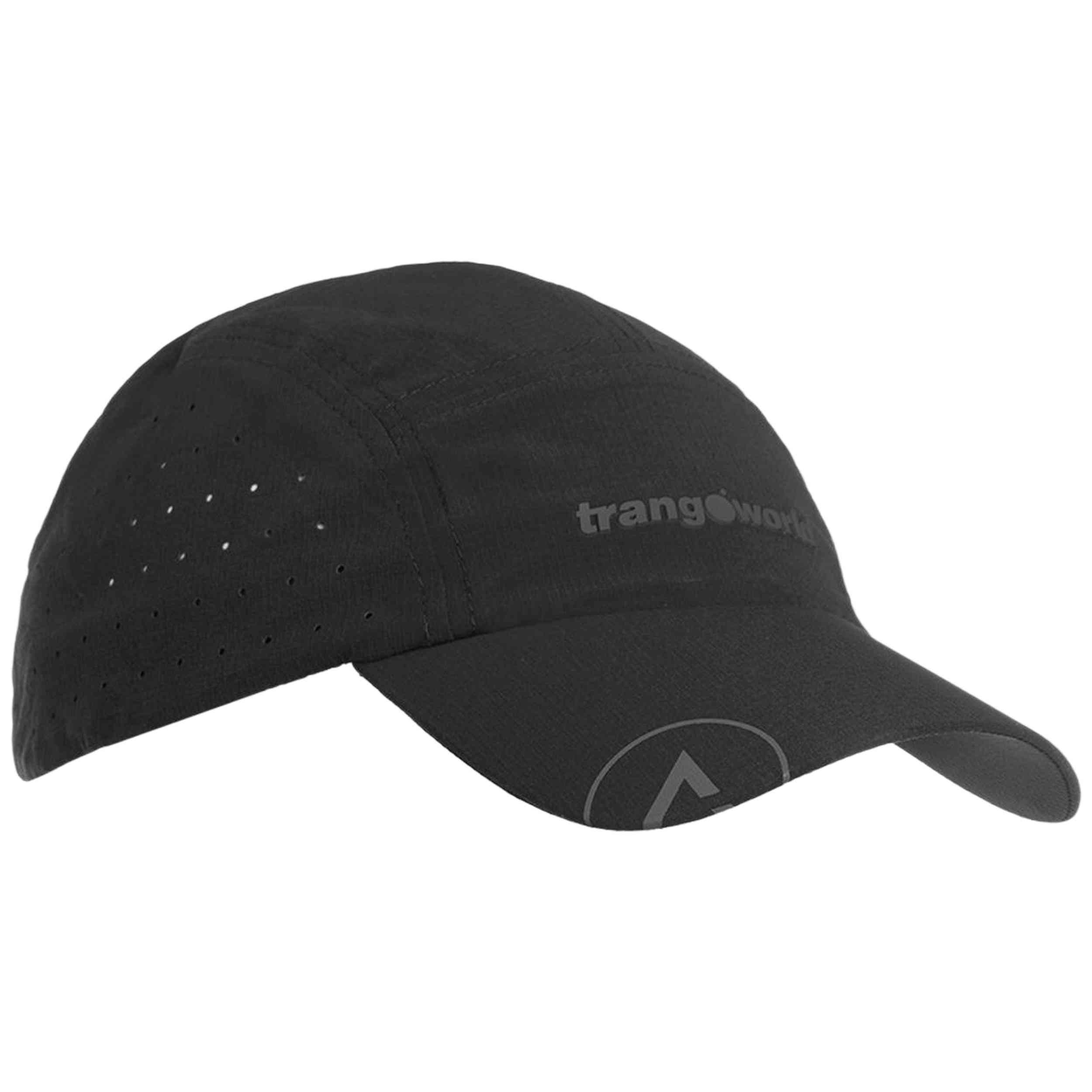 Gorra Trangoworld modelo Bonhomme DF para hombre y mujer en color Negro