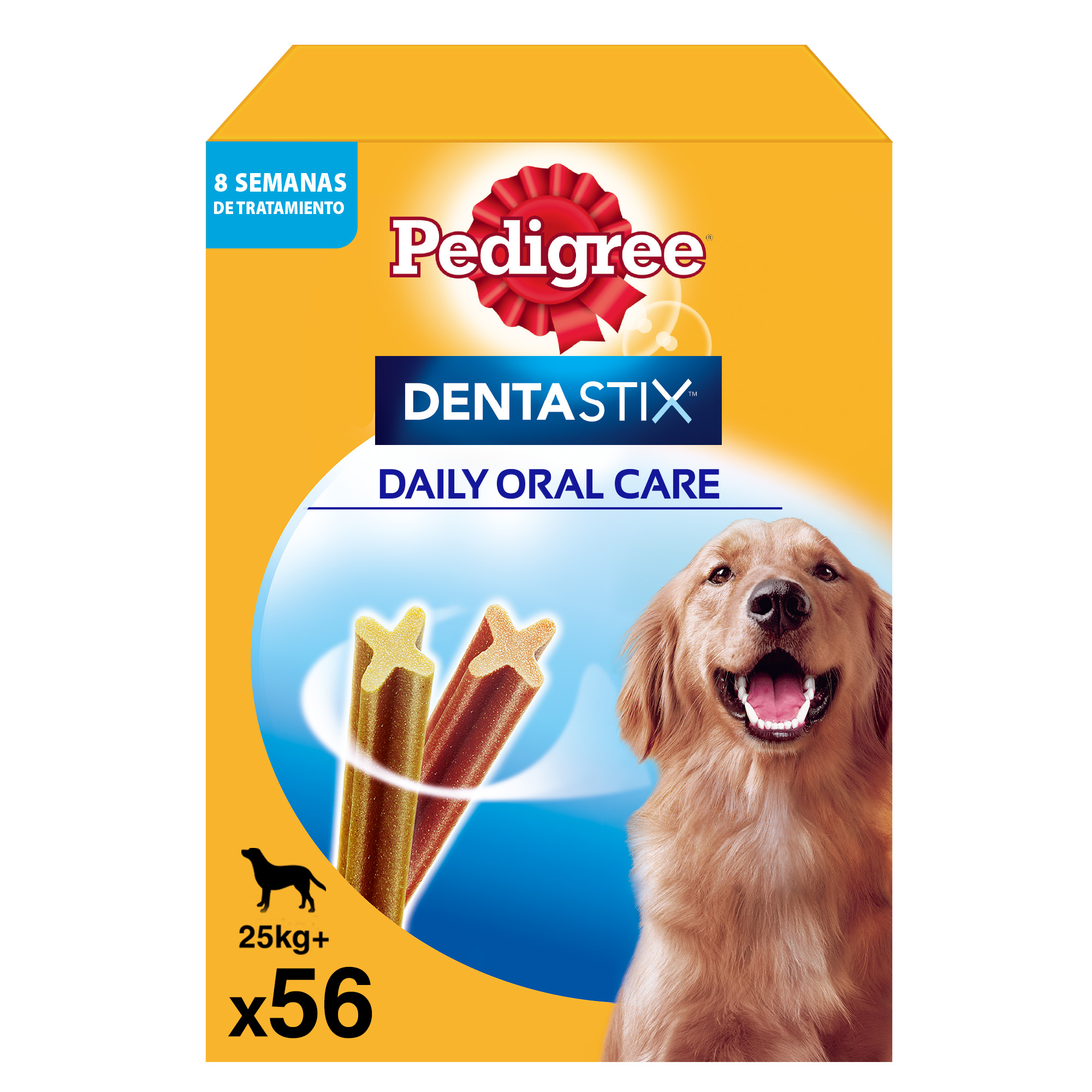 Pedigree - Pedigree Dentastix - Snack Dental para la Higiene Oral de Perros Grandes (1 Pack de 56ud)
