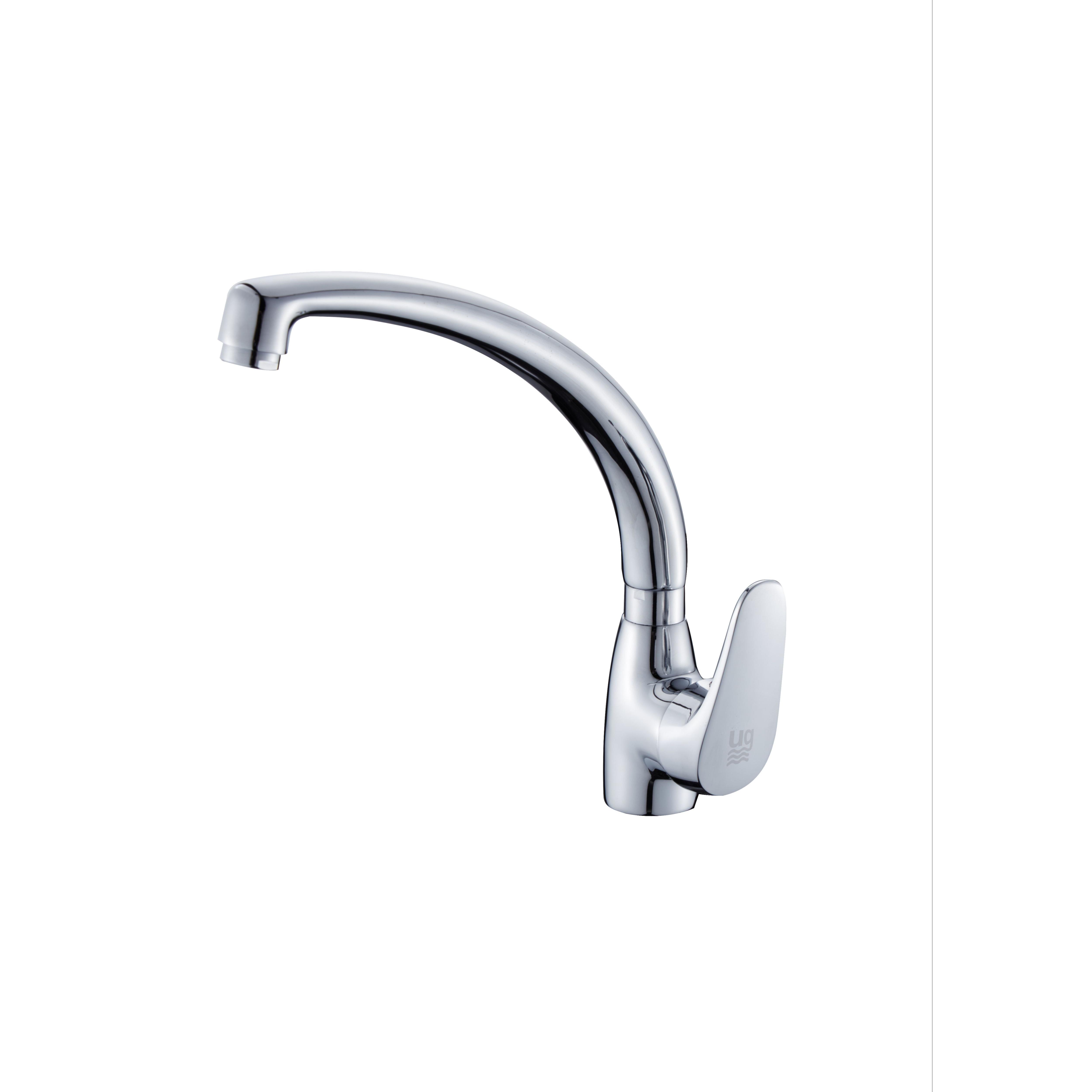 DP GRIFERÍA Grifo Monomando Cocina Caño Fundido - Base Metálica, Cartucho 40mm, Certificado CE