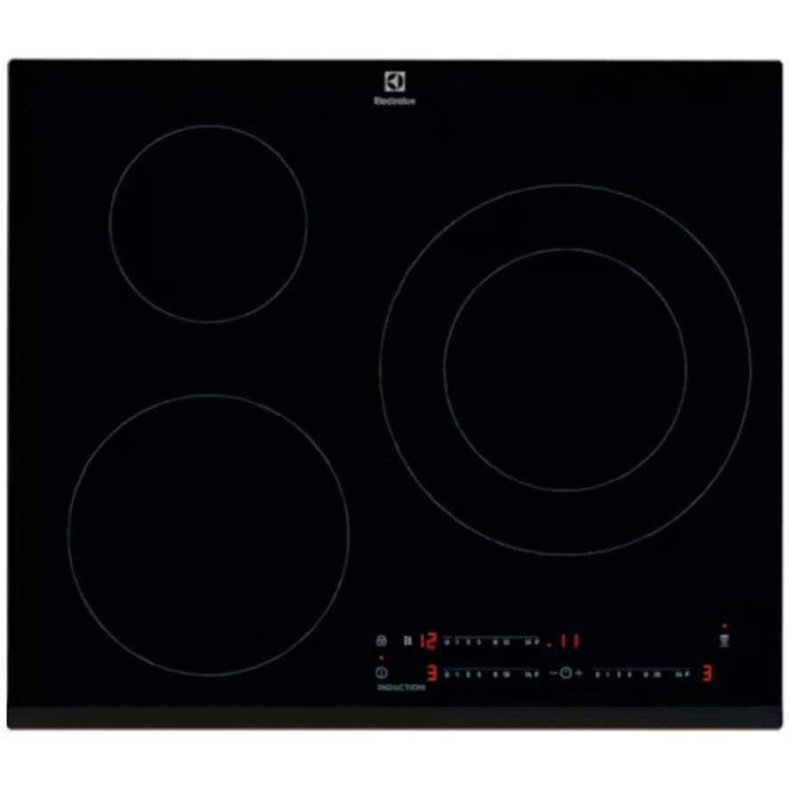 VITROCERAMICA INDUCCION ELECTROLUX EIT60342 3 ZONAS COCCION ANCHO 60 CM