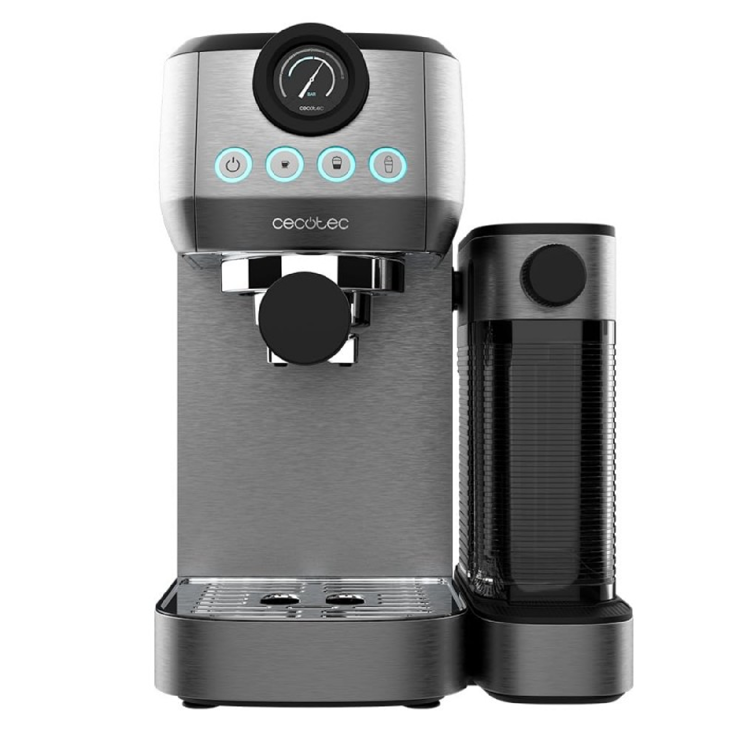 Cafetera Semiautomática Power Espresso 20 Steel Pro Latte Cecotec