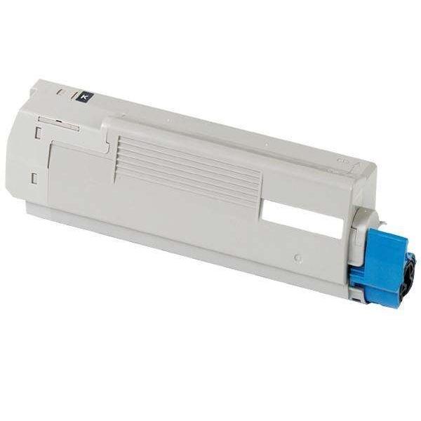 Compatible oki c532, c542, mc573, mc563 negro cartucho de toner 46490608 / 46490404